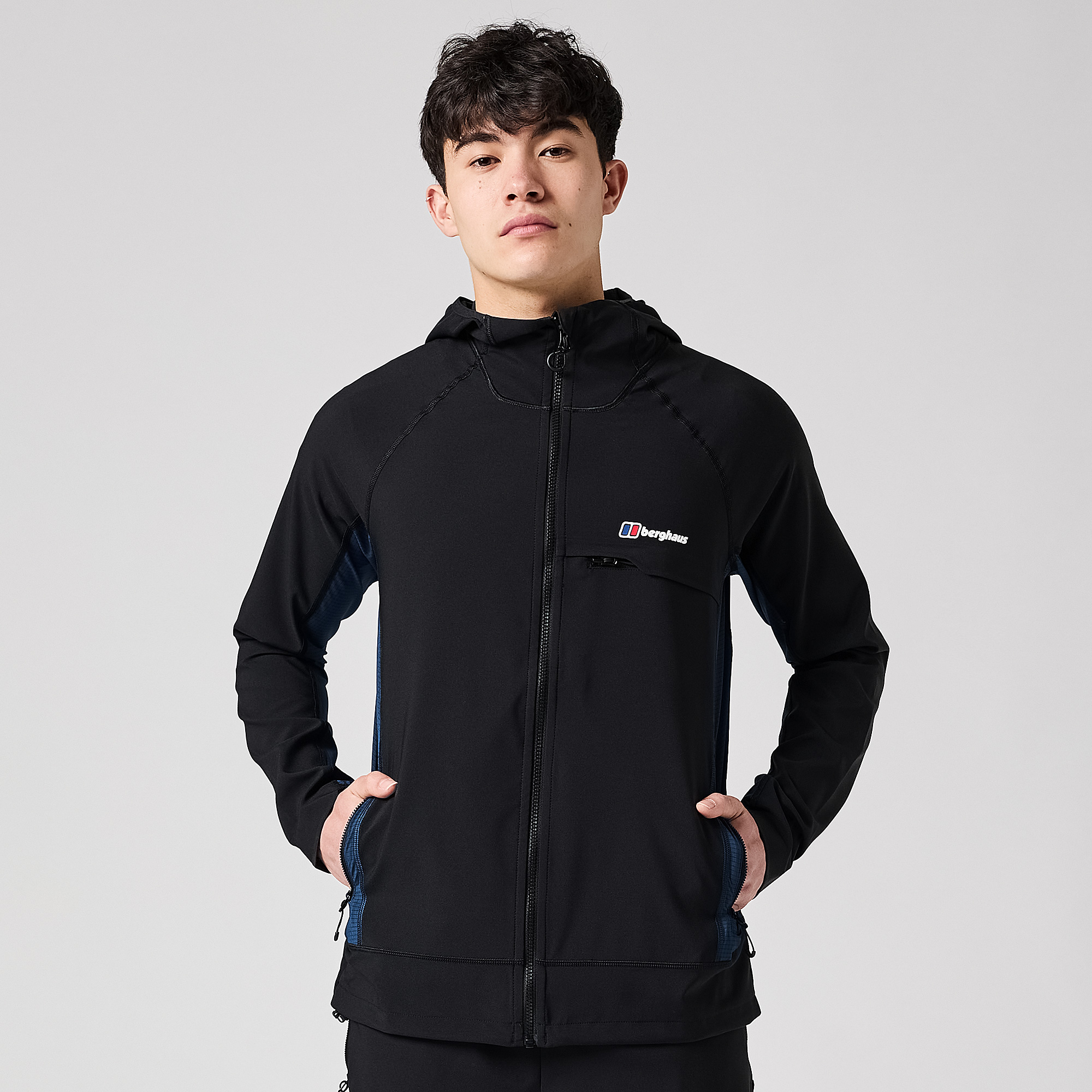 Berghaus Wavertree Hooded Jacket Jet Black