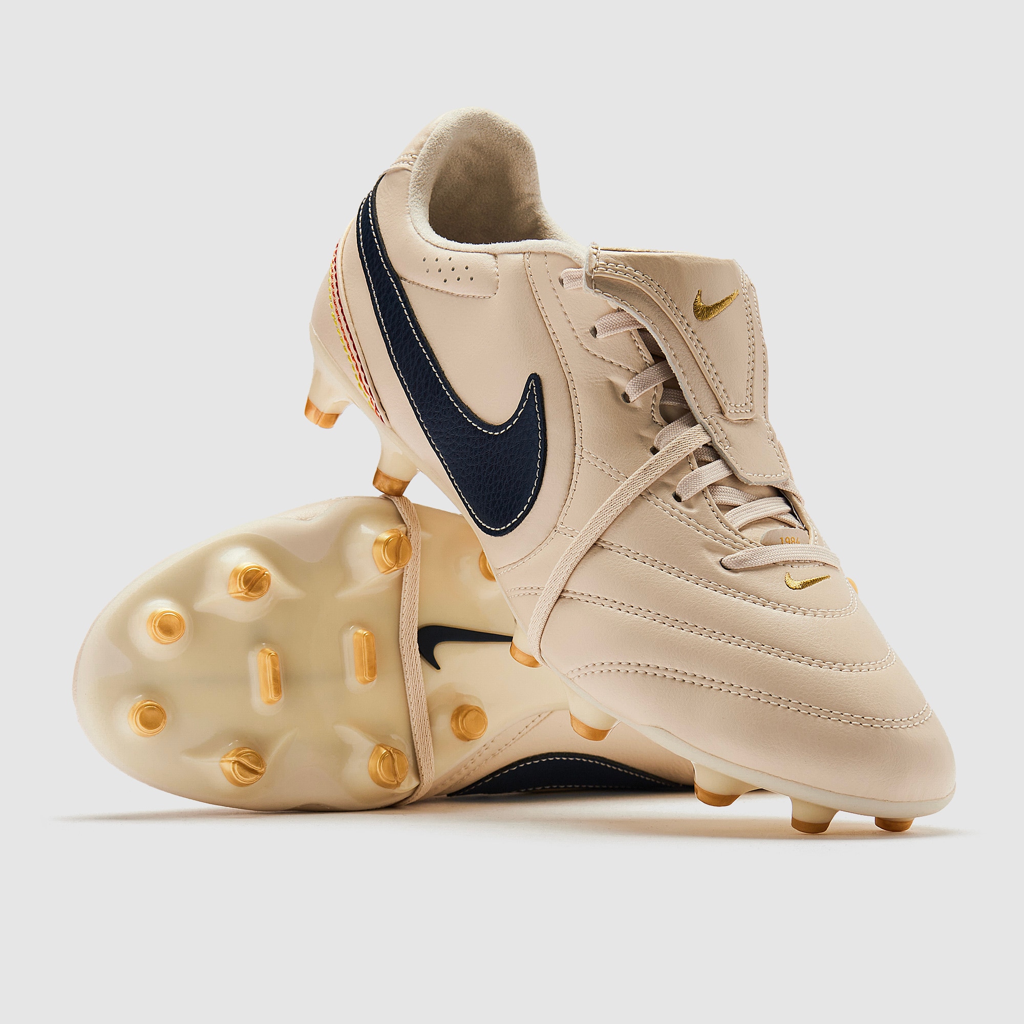 Nike Tiempo Ligera Pro FG - Pearl Weiß/Dk Obsidian