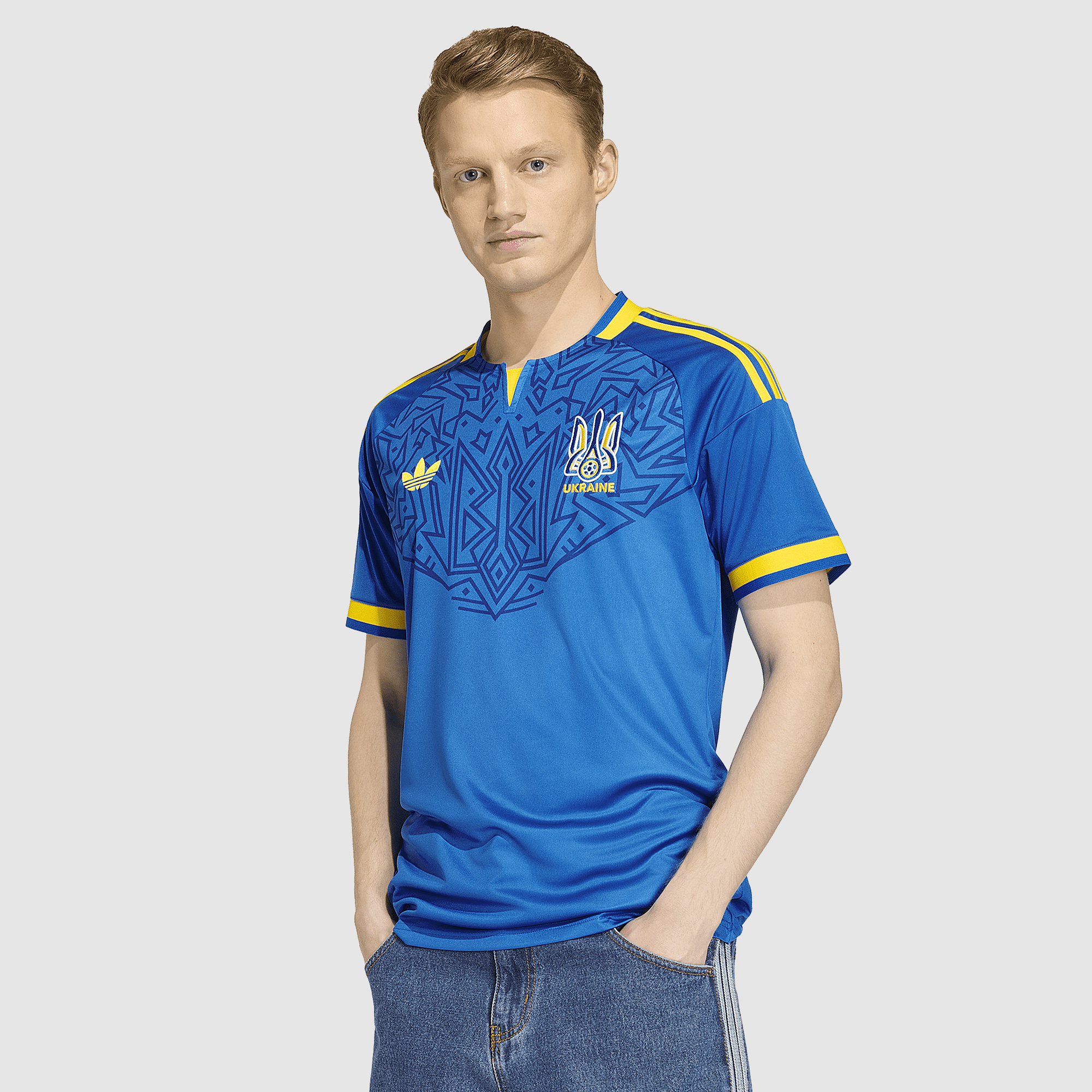 Adidas Originals Ukraine 2026 Away Shirt Blue