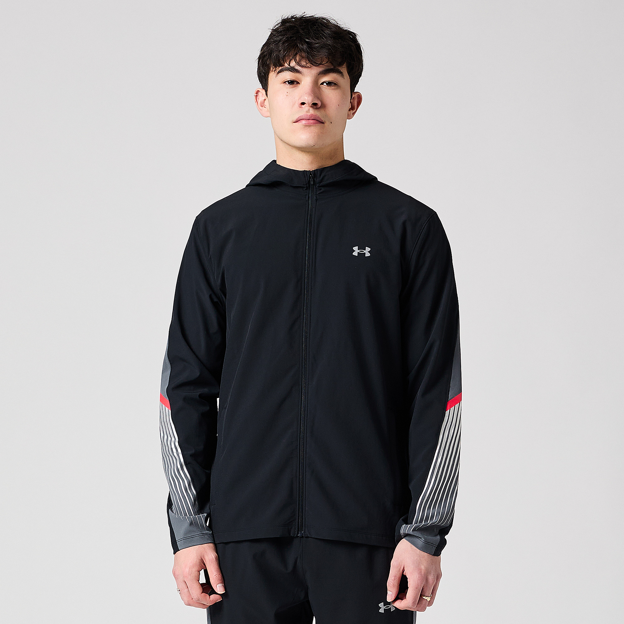Under Armour Velociti Storm Hooded Jacket Black