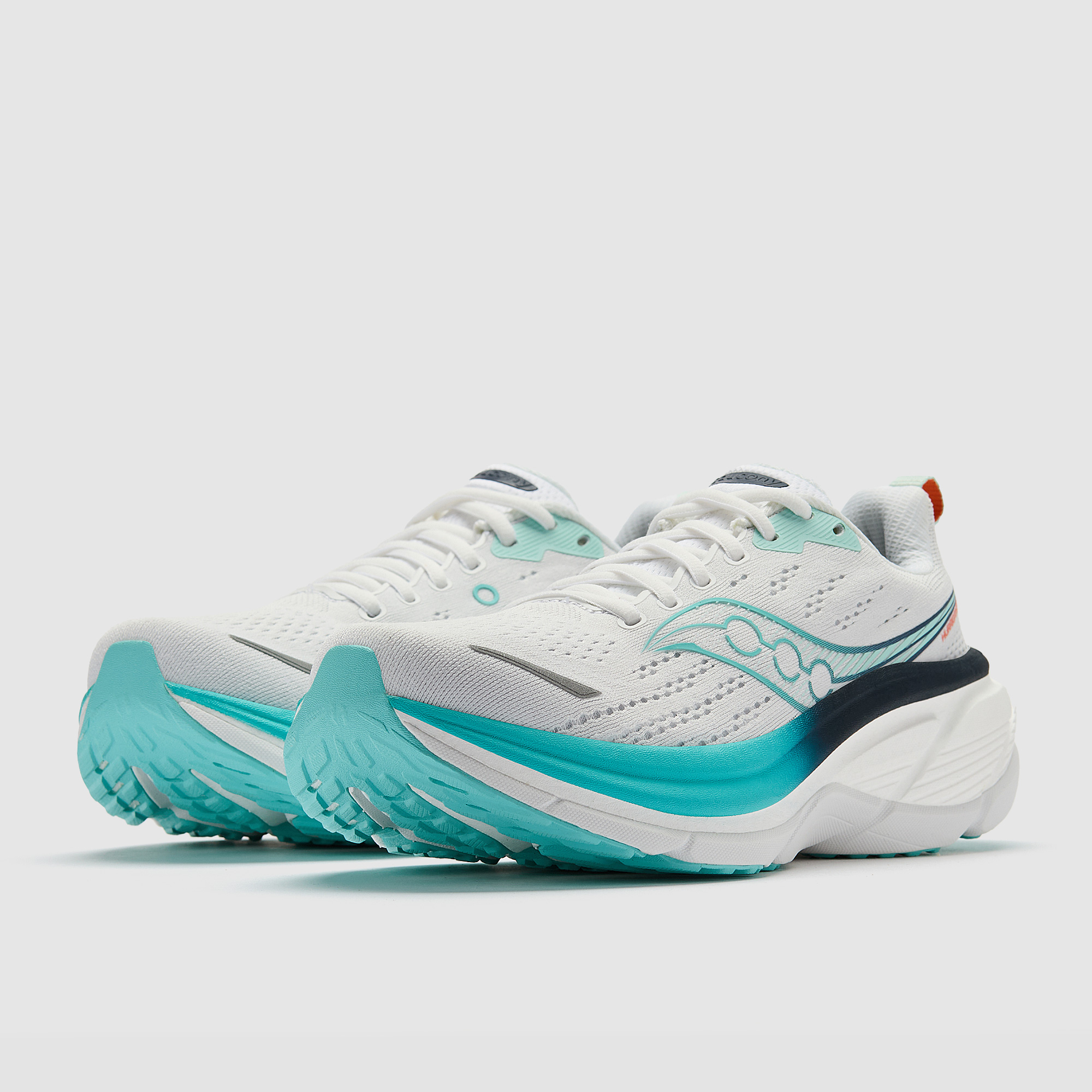 Saucony Womens Hurricane 25 Navy White