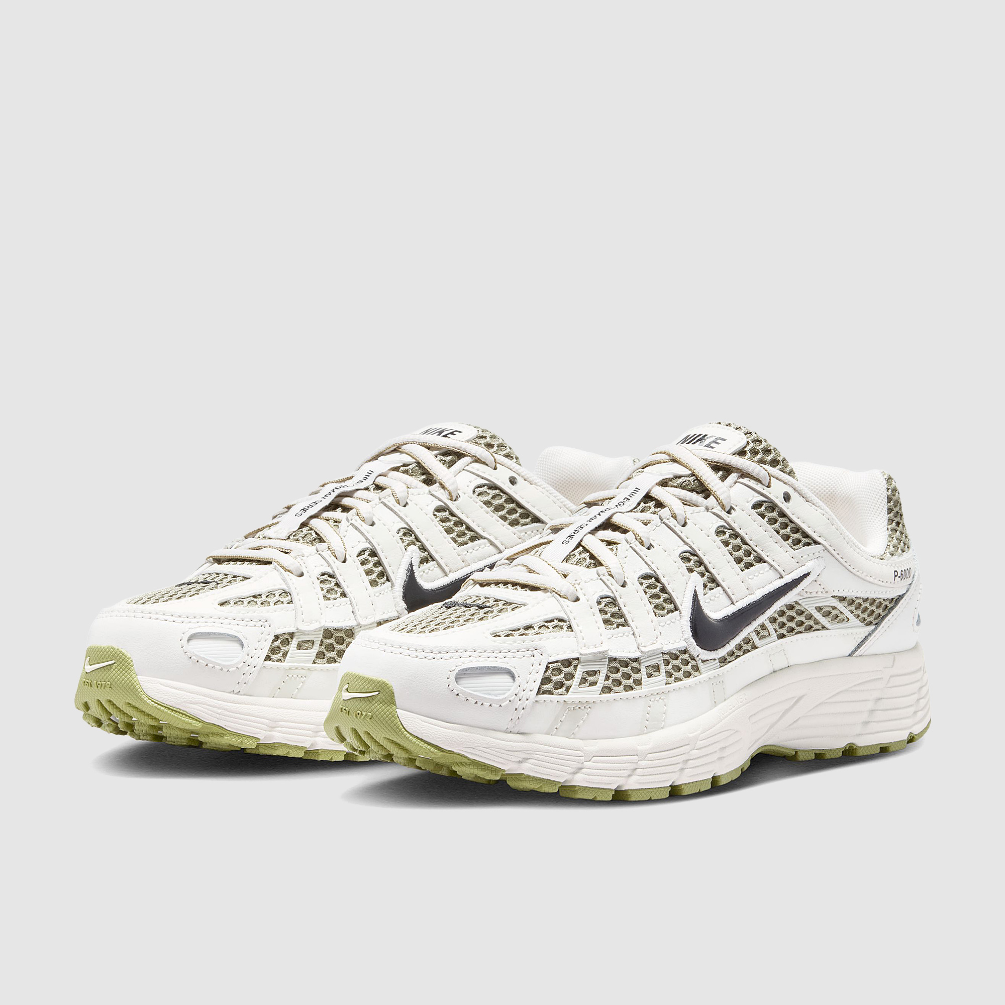 Nike Sportswear Older Kids P 6000 Gs Neutral Olive Black Sail Phantom Green