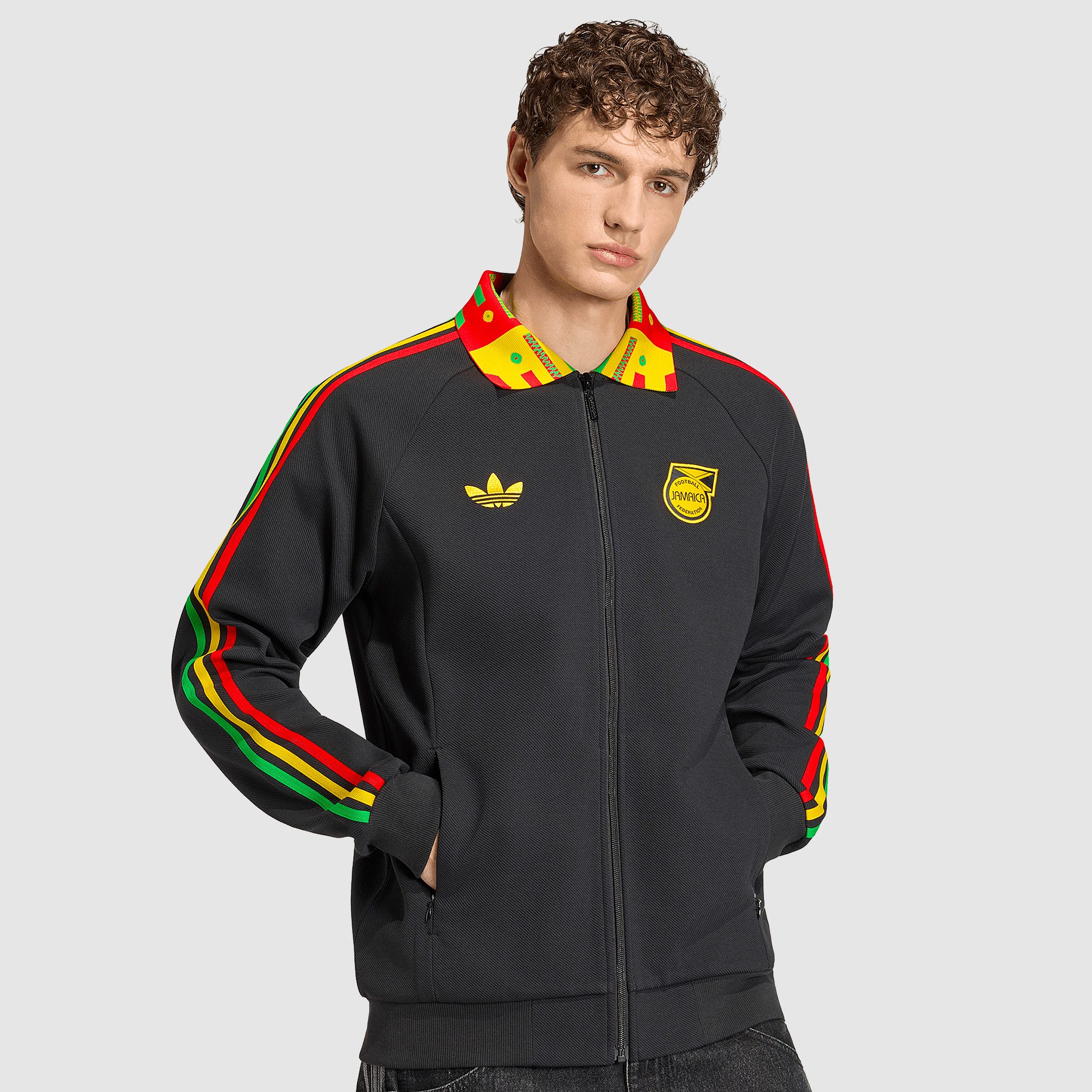 Adidas Originals Jamaica 2026 Anthem Away Jacket Black