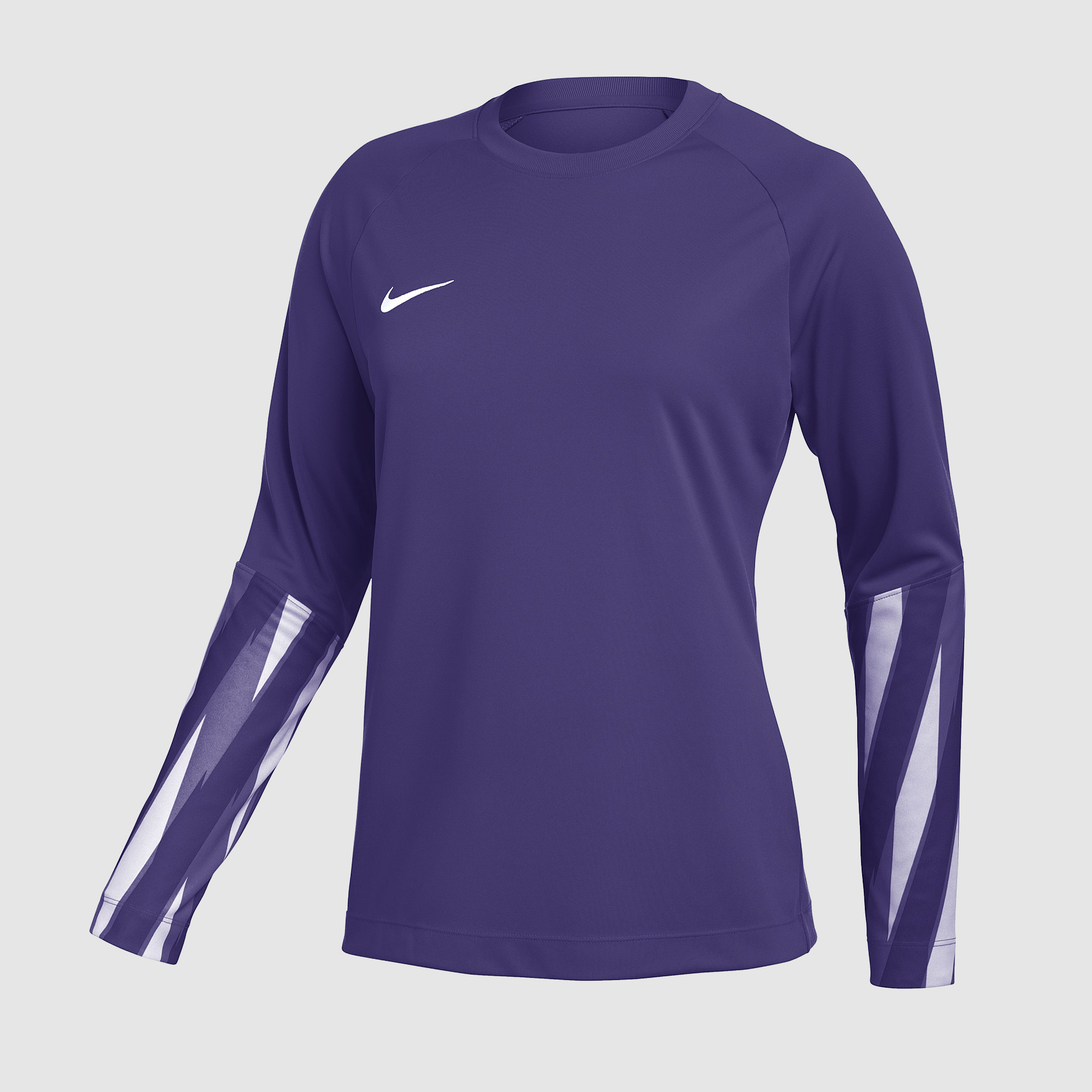 Nike Womens Park V Ls Gk Shirt Wild Grape White Purple