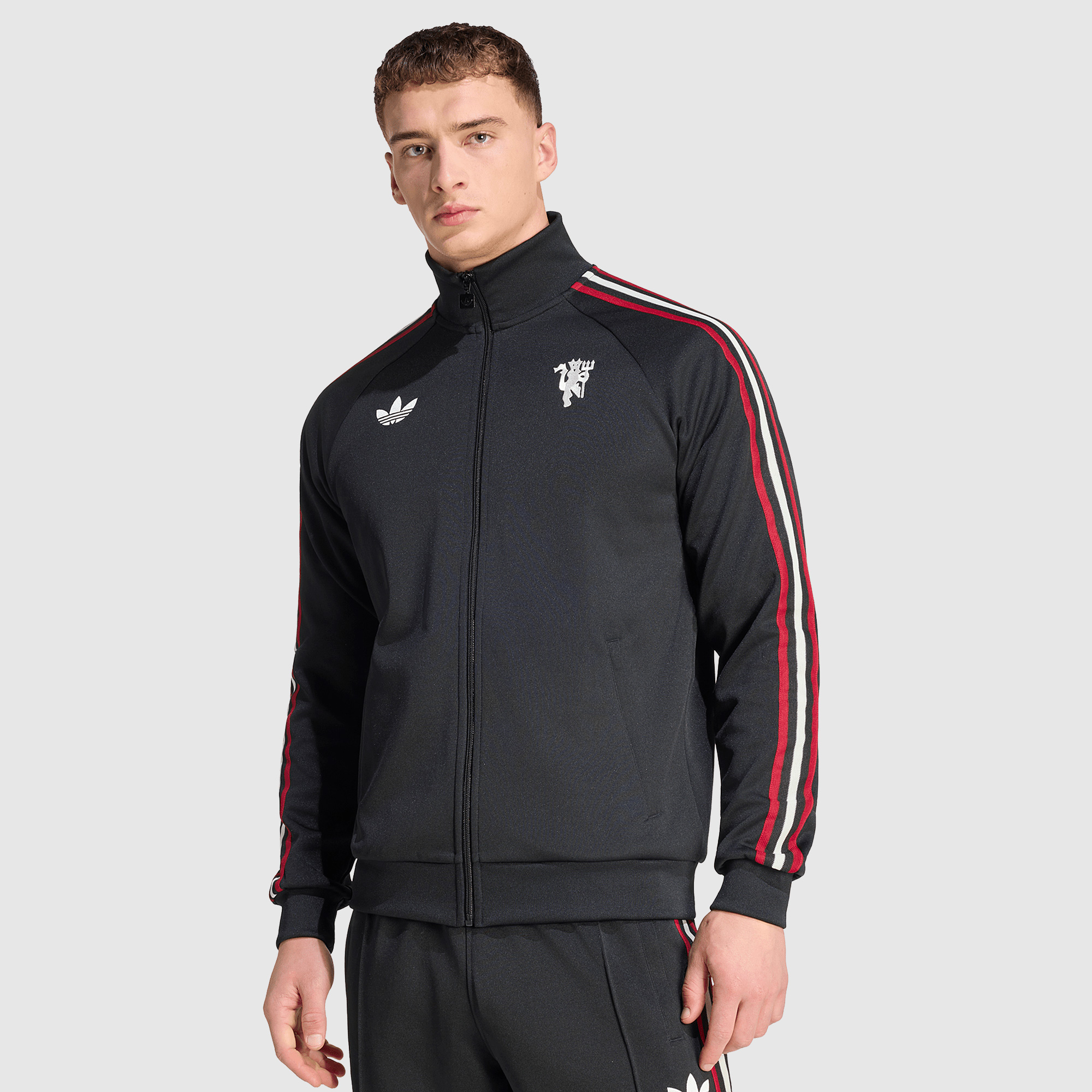Adidas Originals Manchester United 25 26 Og Track Top Black