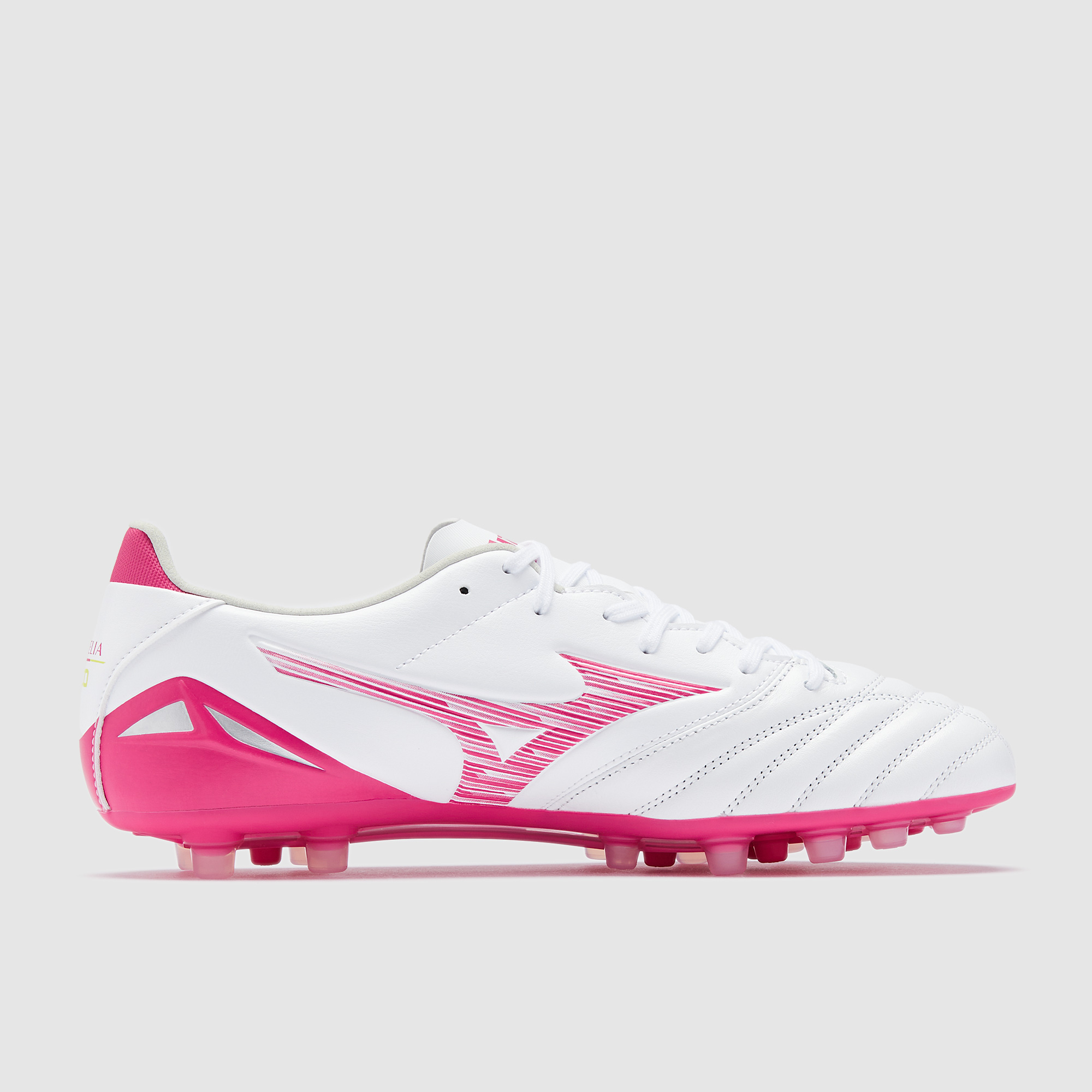 Mizuno Morelia Neo IV Pro Artificial Grass - White/Fuchsia Purple