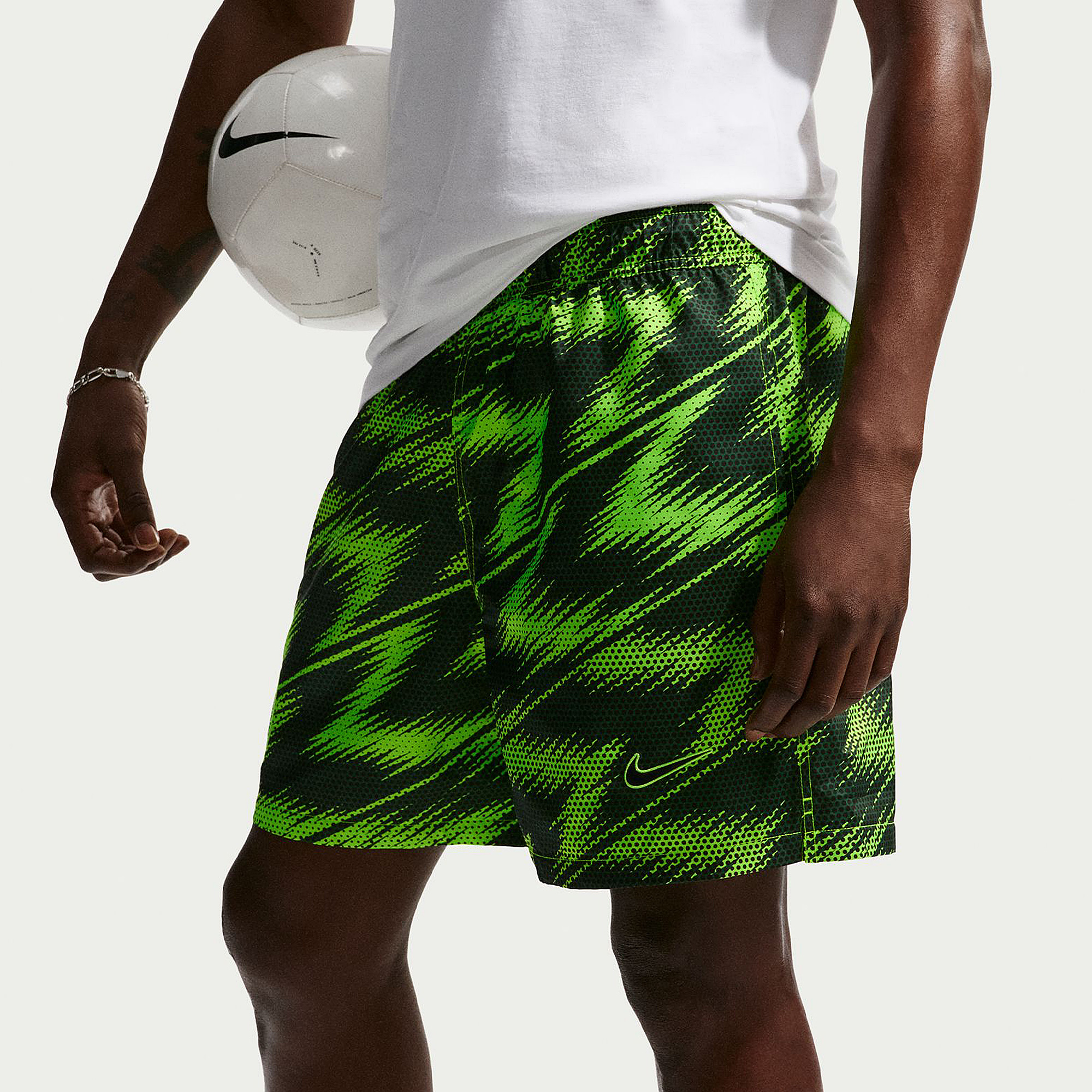 Nike Nigeria 2026 Club Flow Shorts Electric Pro Electric Green