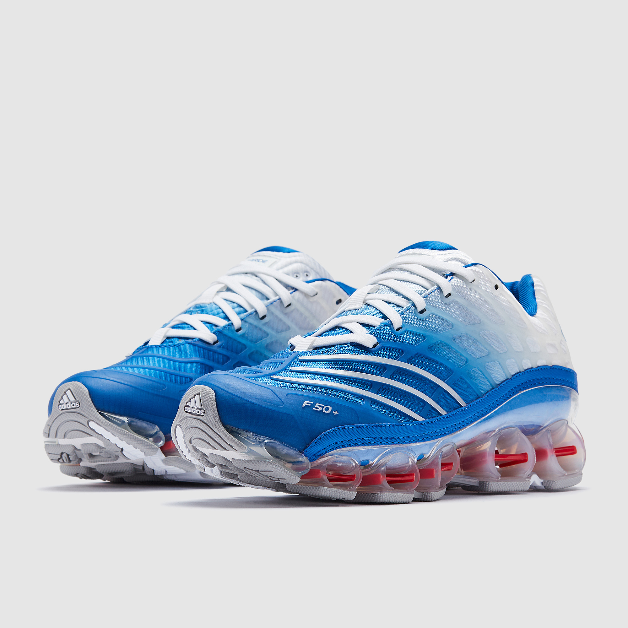 Adidas Originals Megaride F50 Bird Silver Metallic Ftw White Blue
