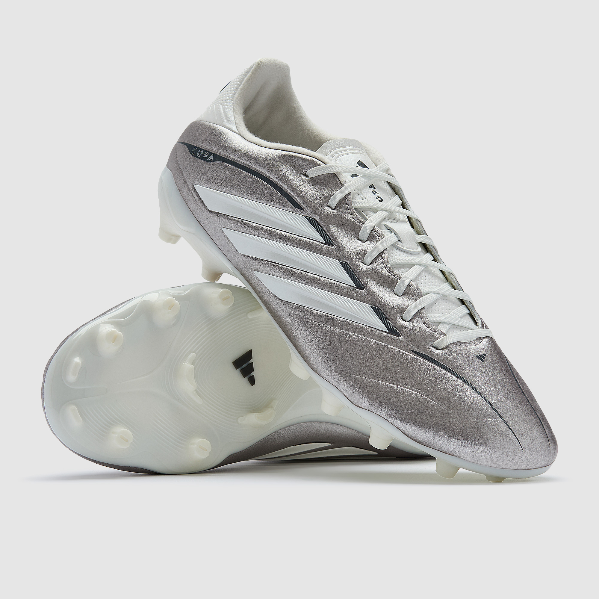 Adidas Kids Copa Pure Iv League Fg Silver