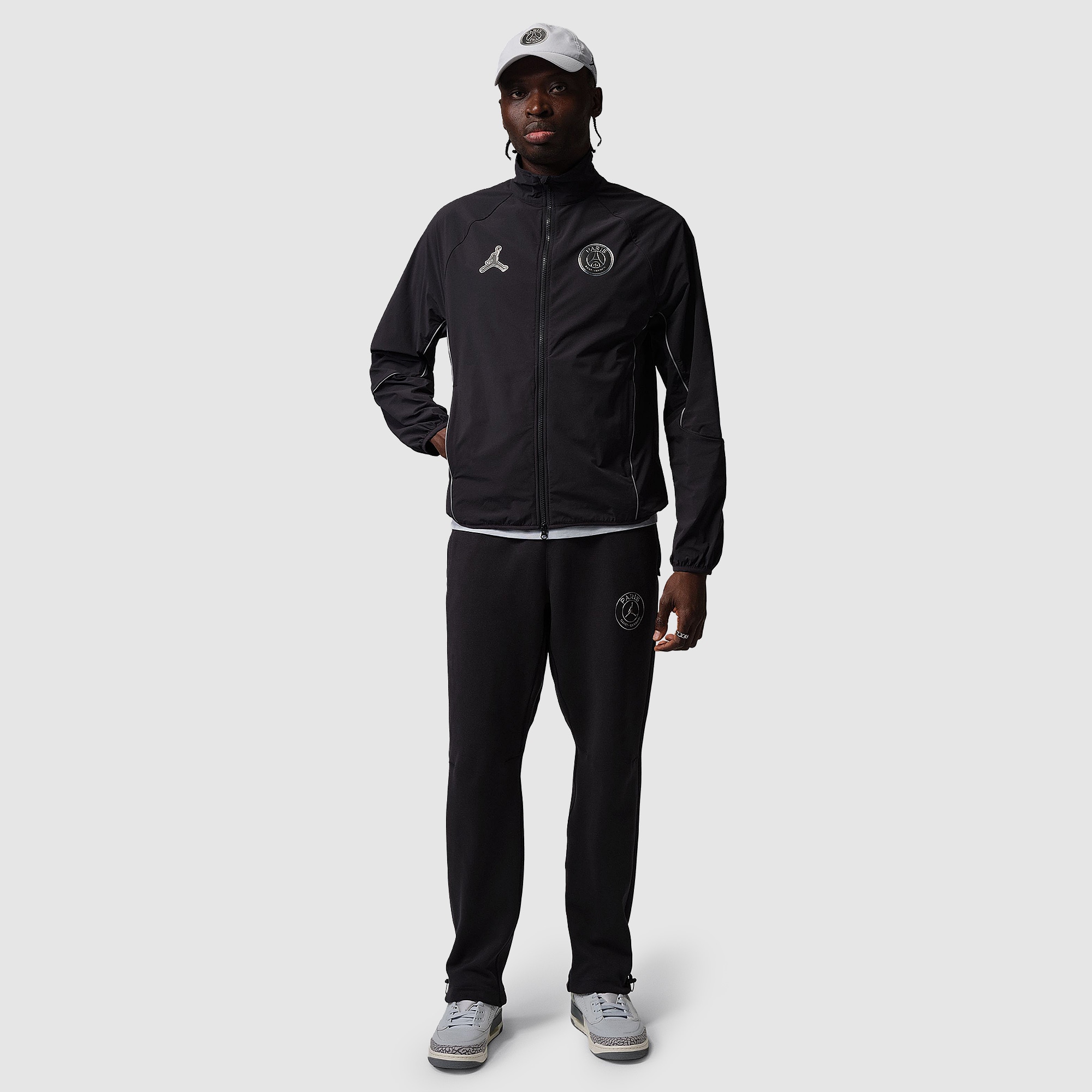 Jordan Paris Saint-Germain 25/26 Dri-FIT Anthem Jacket - Oil Grey