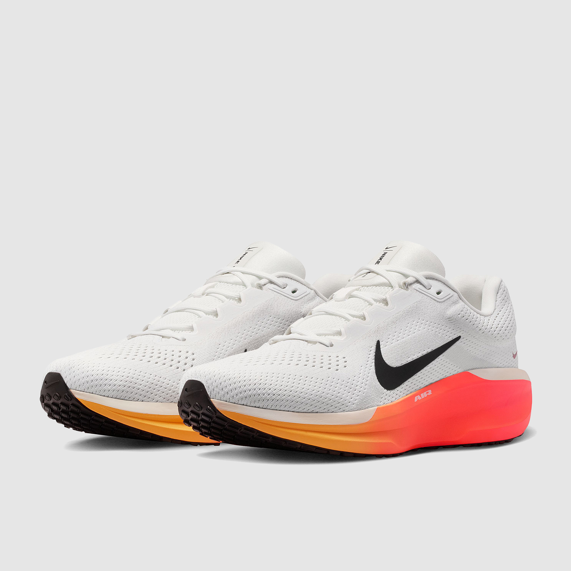 Nike Air Winflo 11 Summit Black Brt Crimson Topaz Gold Lt Silver White
