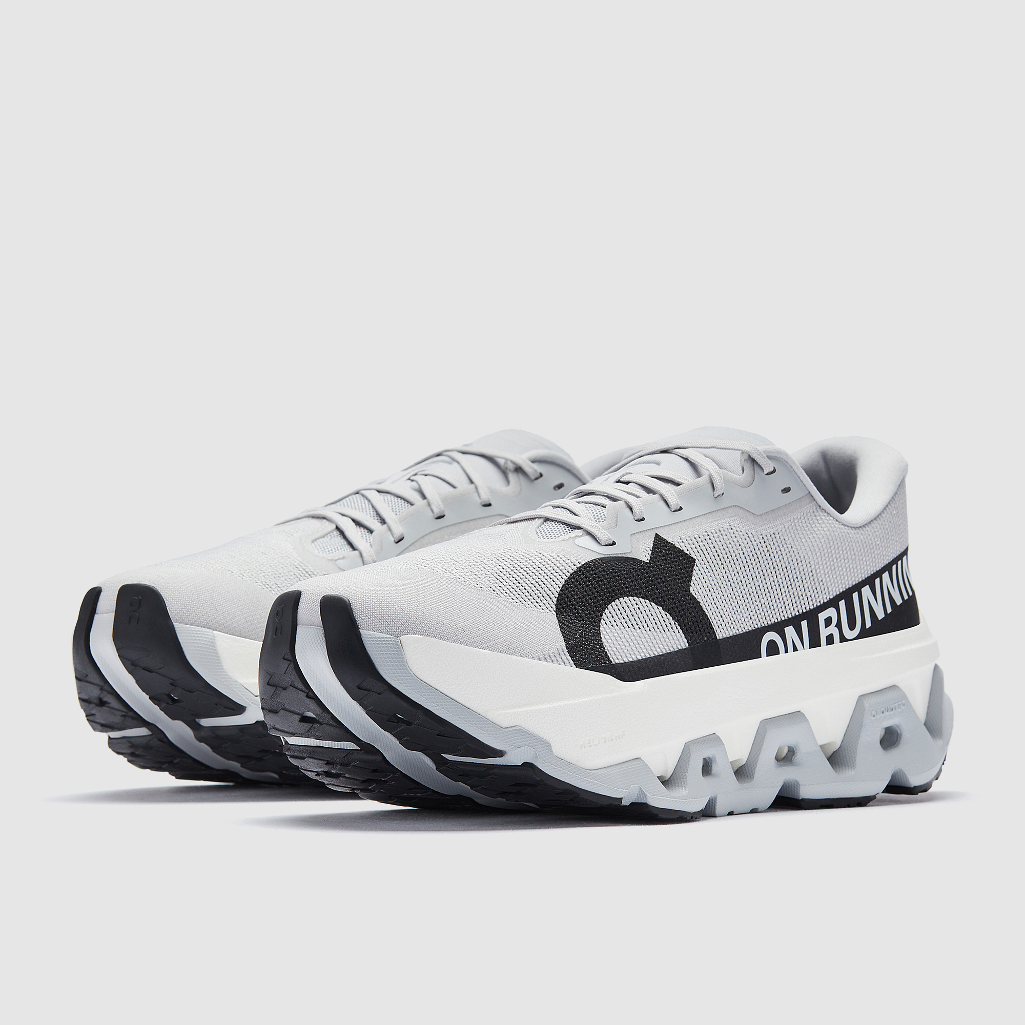 On Cloudmonster 3 Hyper Glacier Black White
