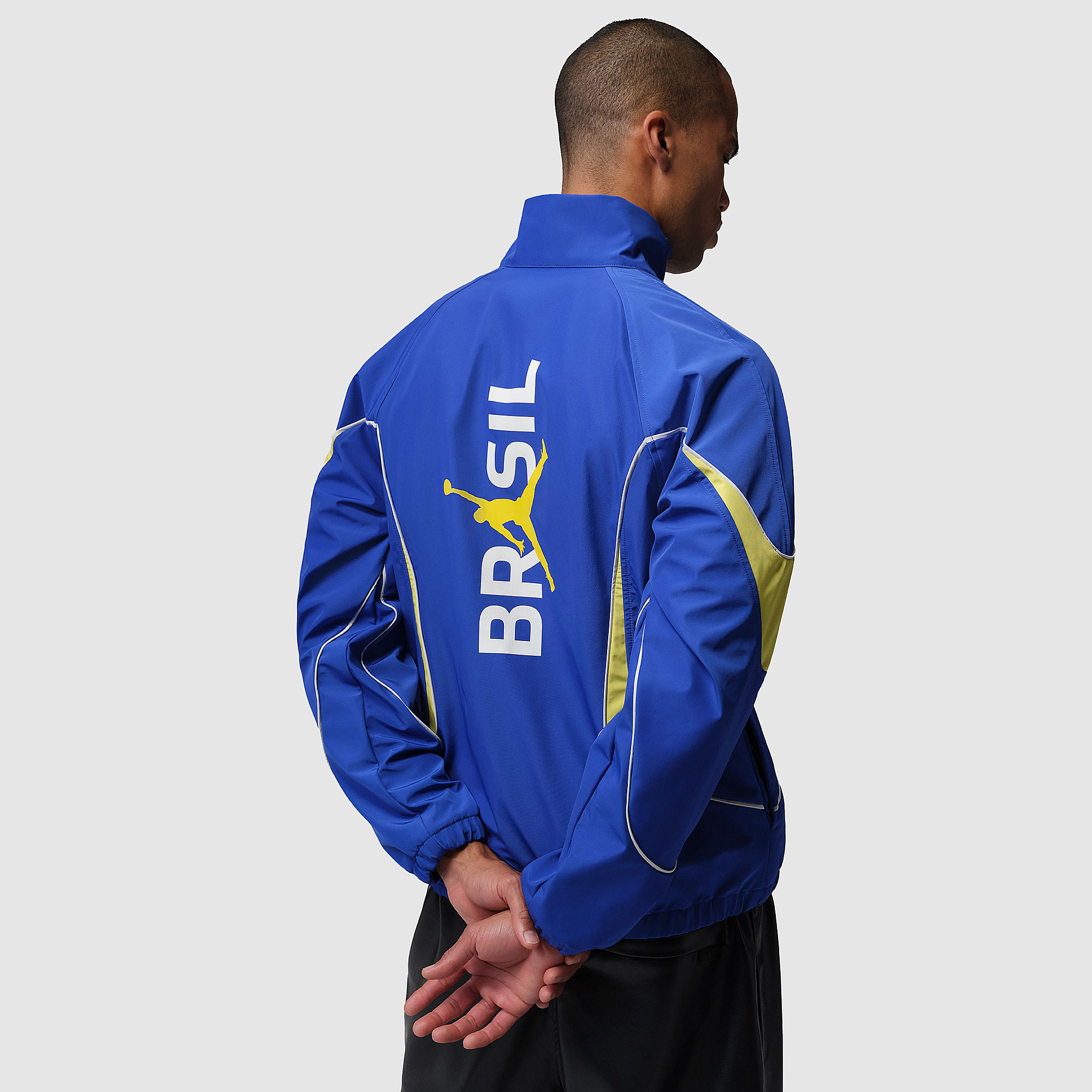 Jordan x Brazil 2026 Anthem Jacket - Old Royal/Yellow Pulse/White
