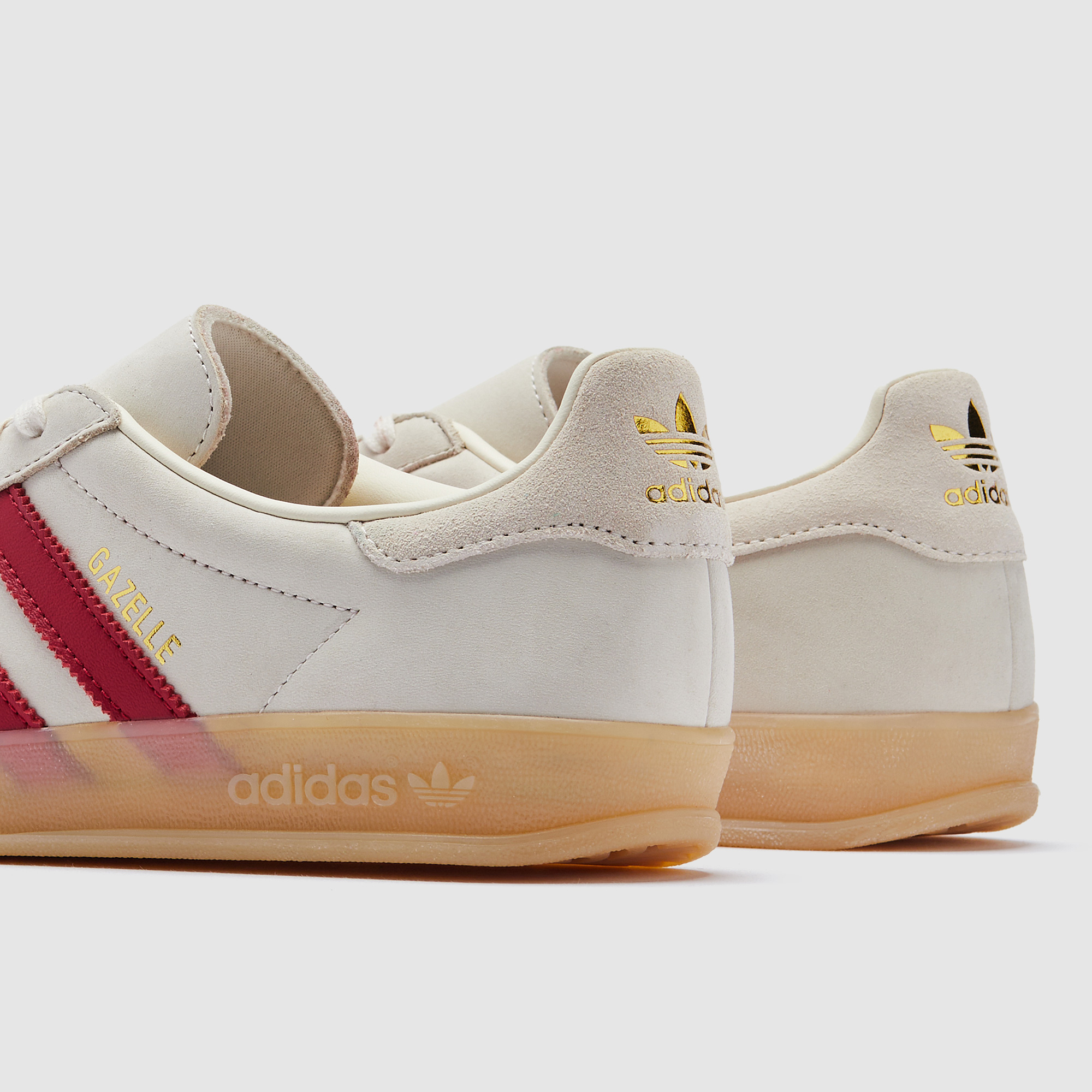 adidas gazelle silver green womens adidas Gazelle Indoor Mens Lifestyle Shoes (Shadow Red/Green/Wonder White) main image 1