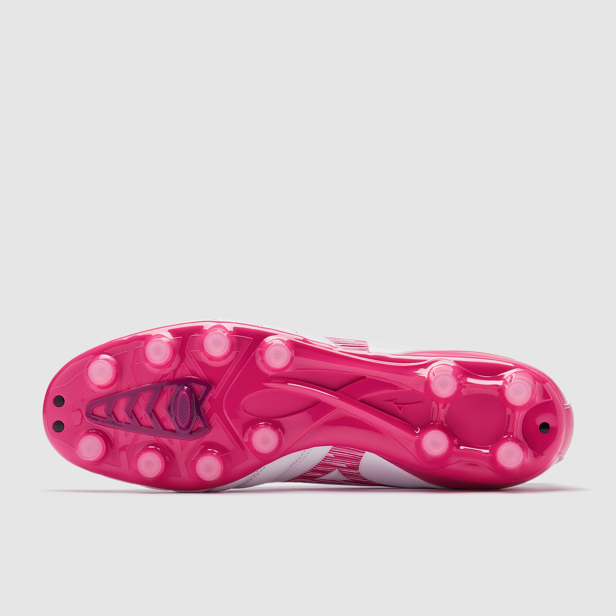 Mizuno Morelia Neo IV Pro Firm Ground - White/Fuchsia Purple