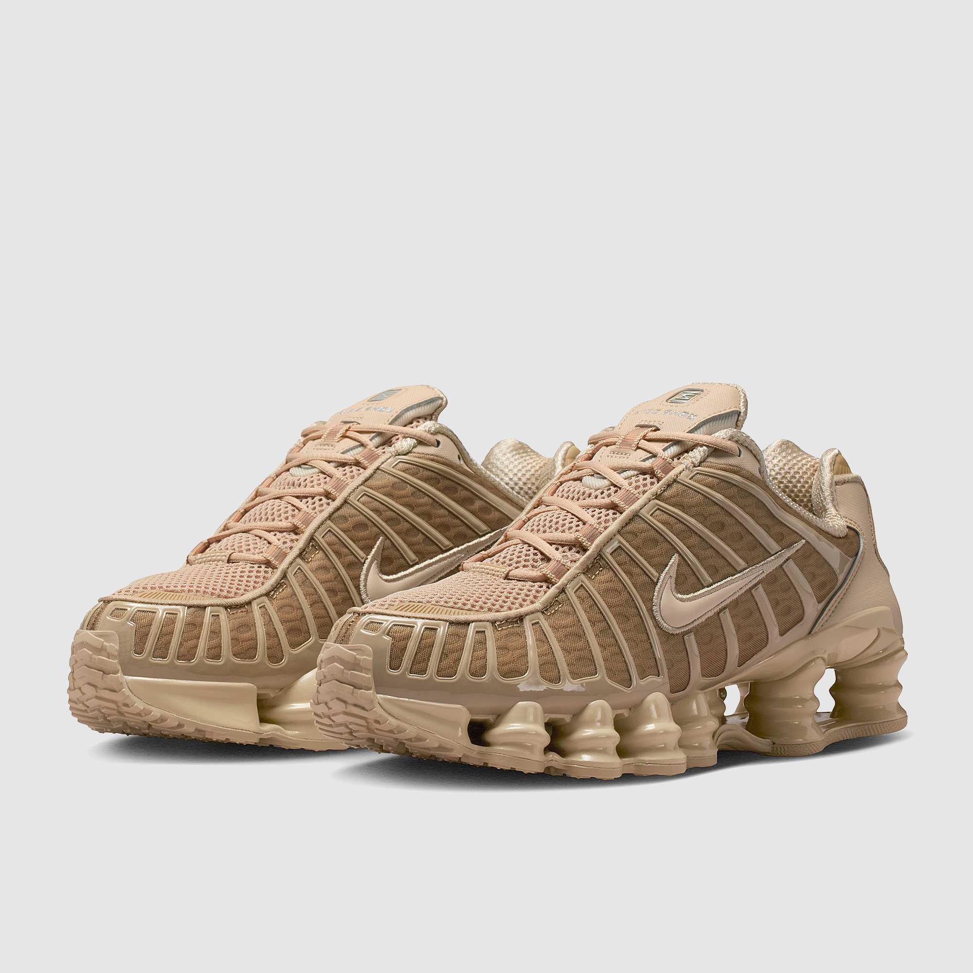 Nike Sportswear Womens Shox Tl Silver
