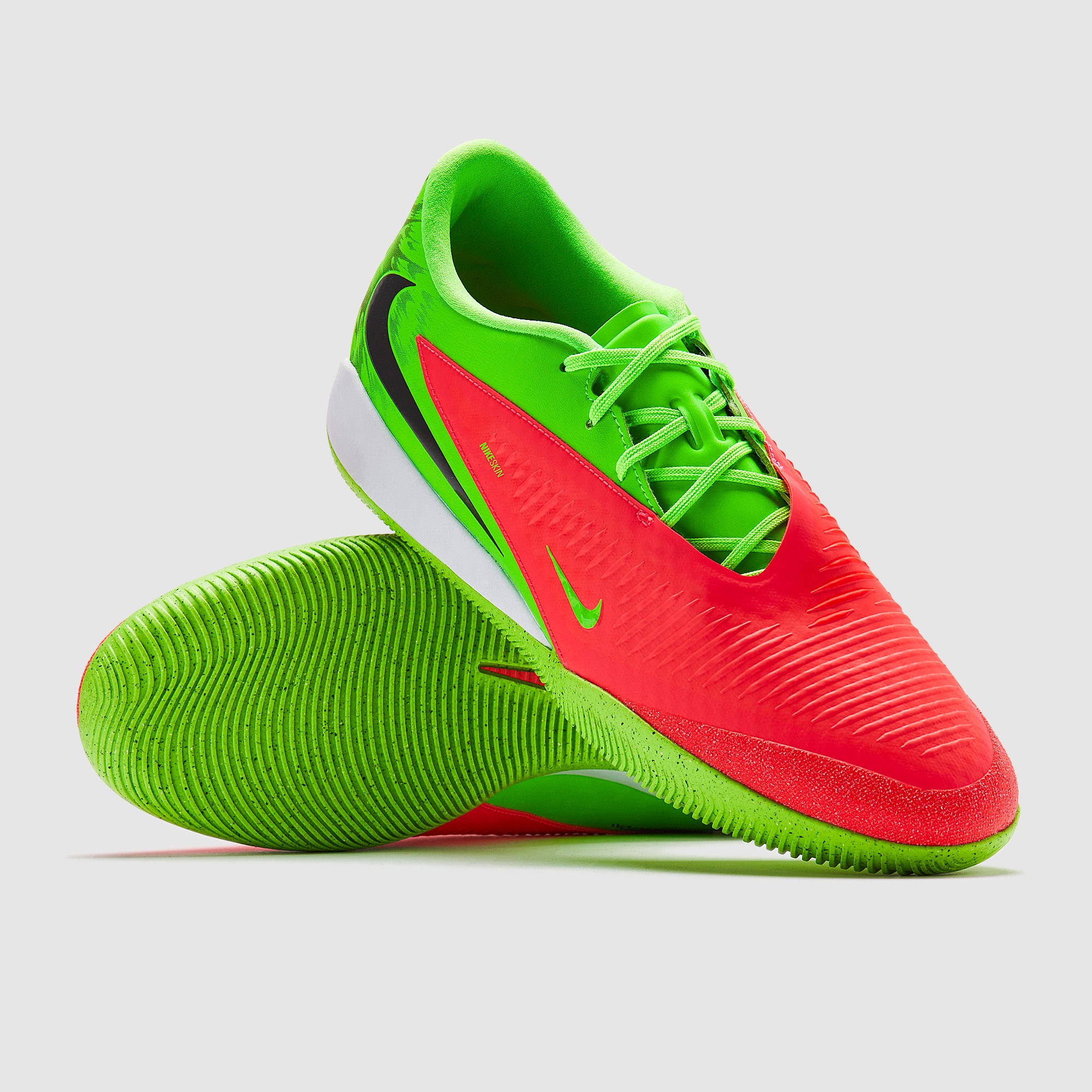 Nike Phantom 6 Low Academy x Haaland IC - Hot Punch/Noir/Vert Strike