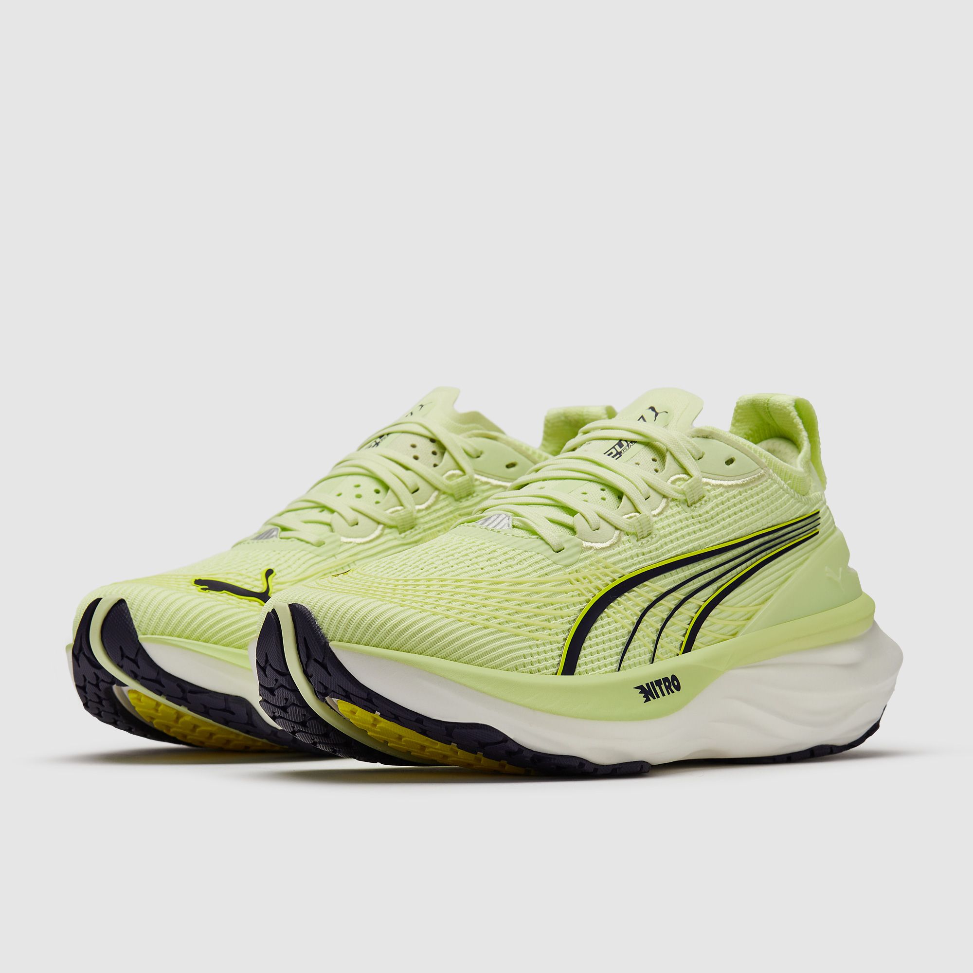 Puma Foreverrun Nitro 2 Apple Spritz Deep Plum Green