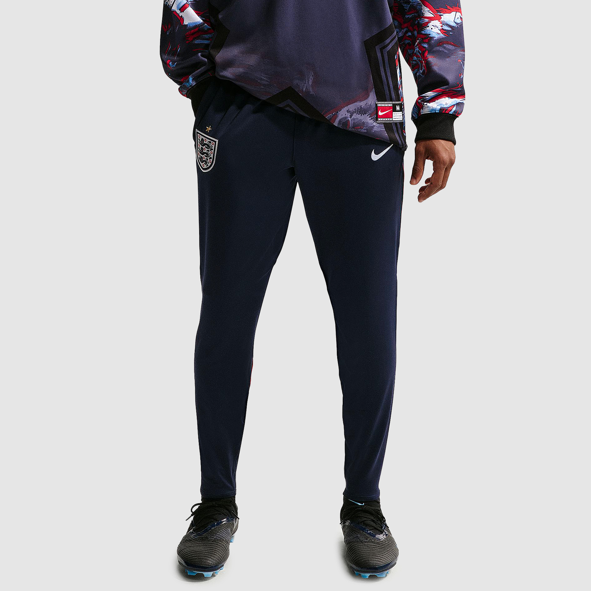 Nike England 2026 Dri Fit Strike Pants Obsidian Work White Blue