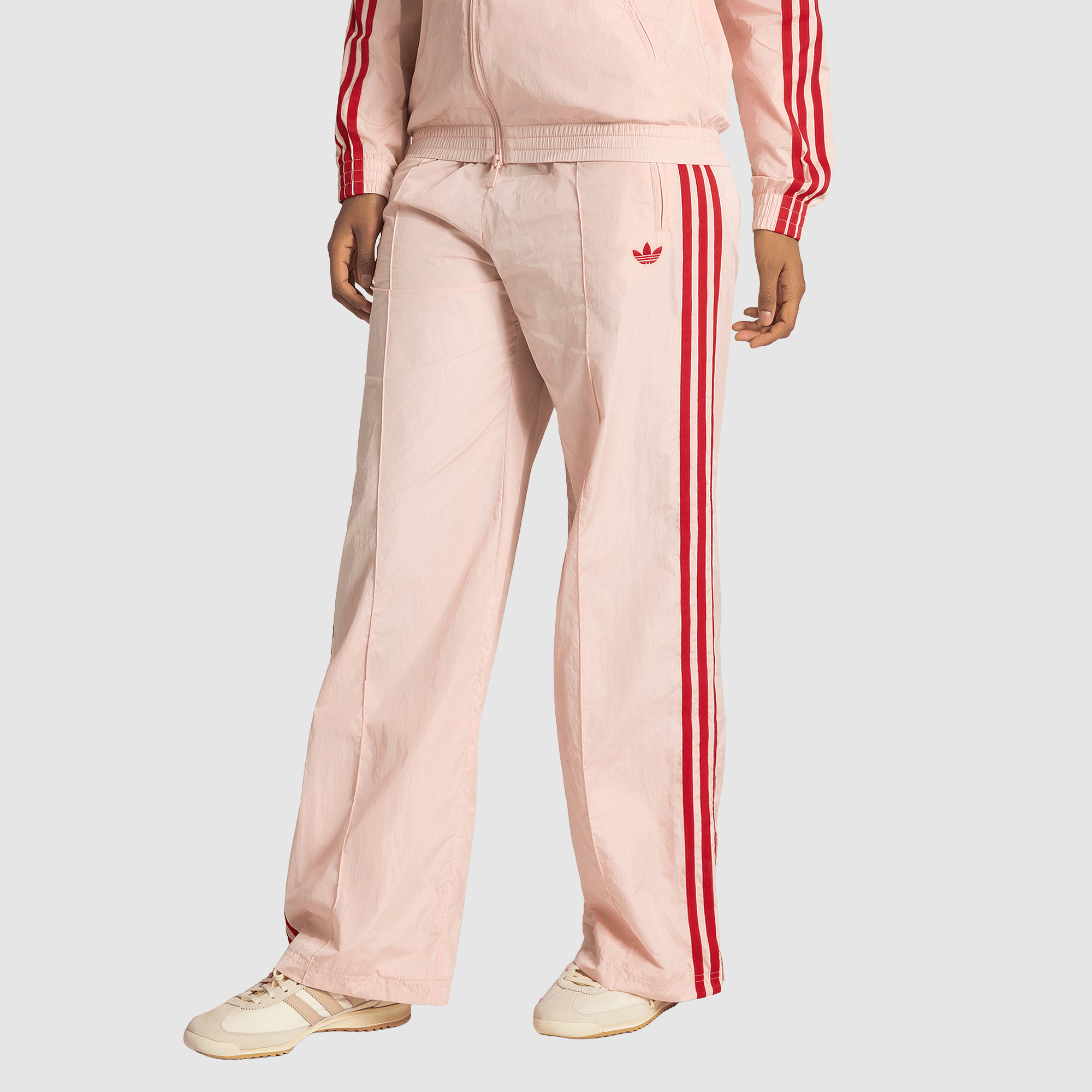 Adidas Originals Womens Loose Firebird Track Pants Pink
