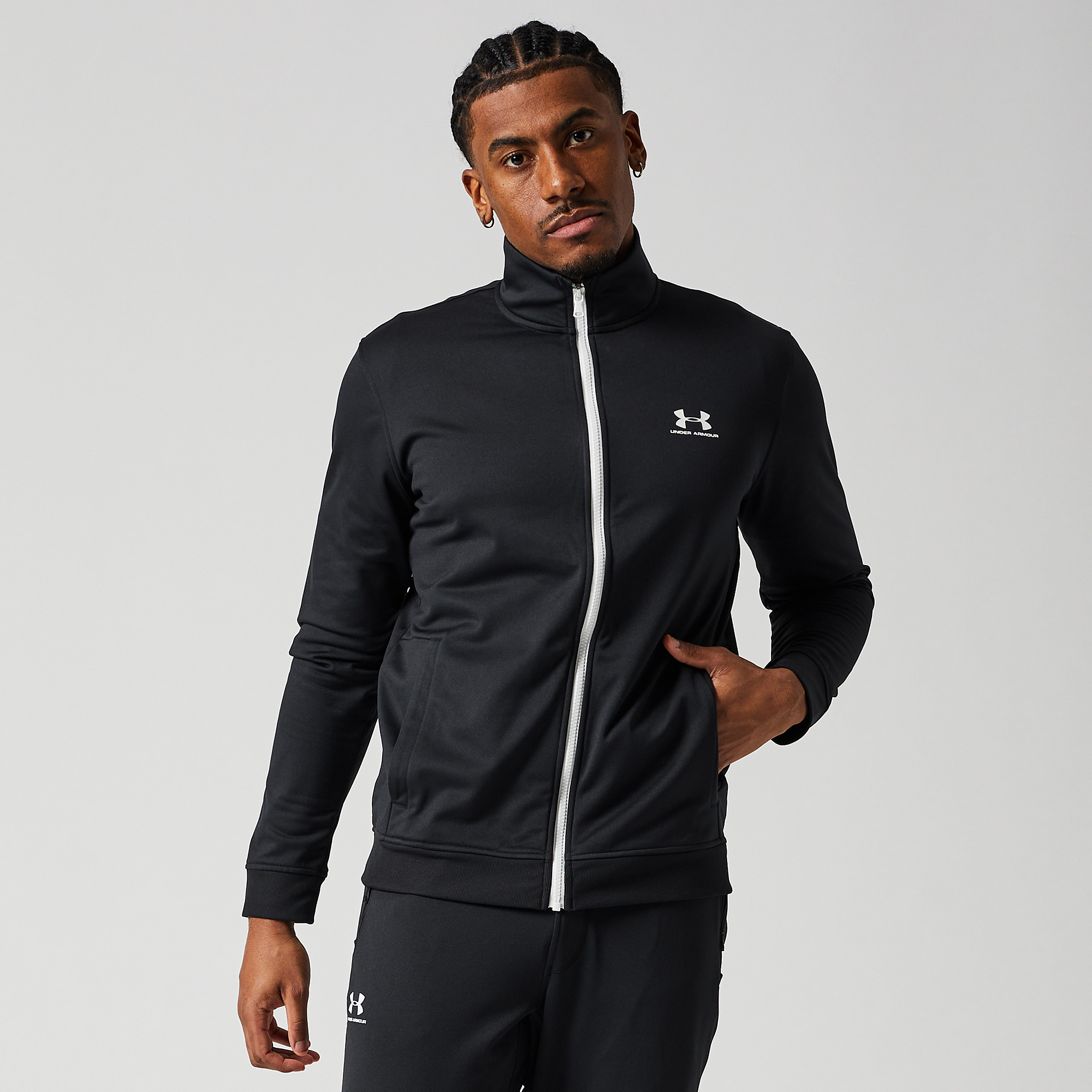 Under Armour Sportstyle Tricot Jacket Black