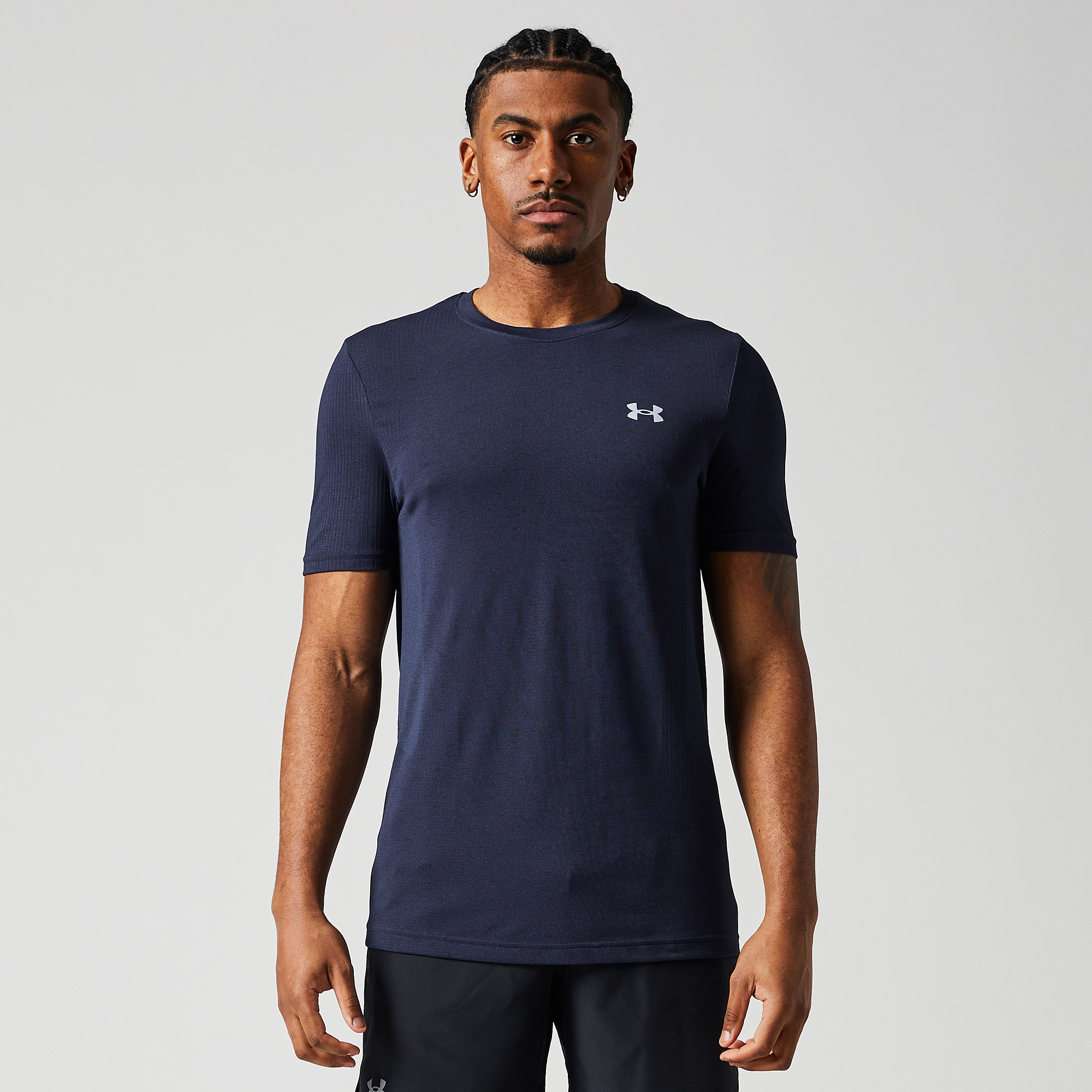 Under Armour Vanish Seamless T Shirt Navy