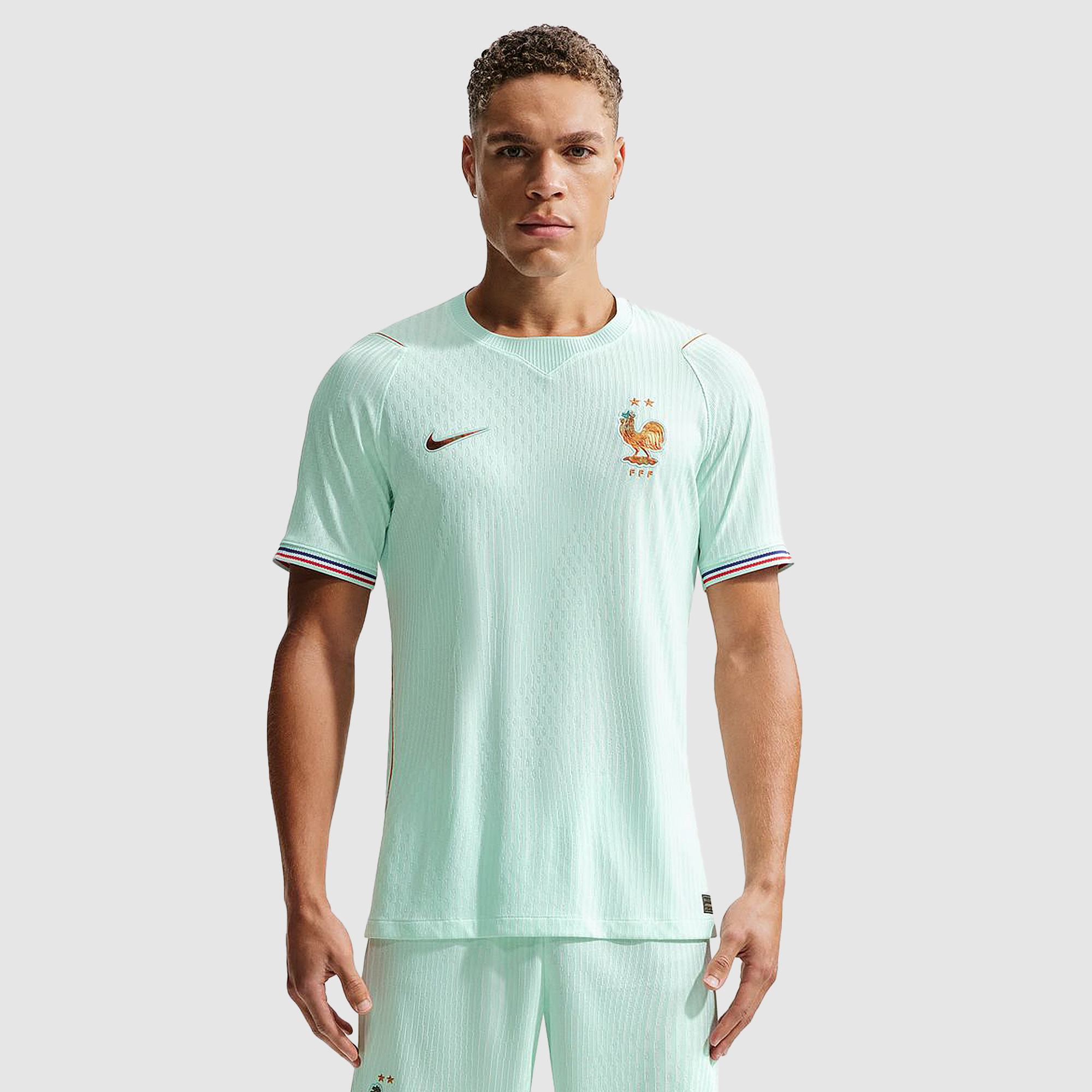 Nike France 2026 Dri Fit Adv Match Away Shirt Igloo Monarch Monarch White