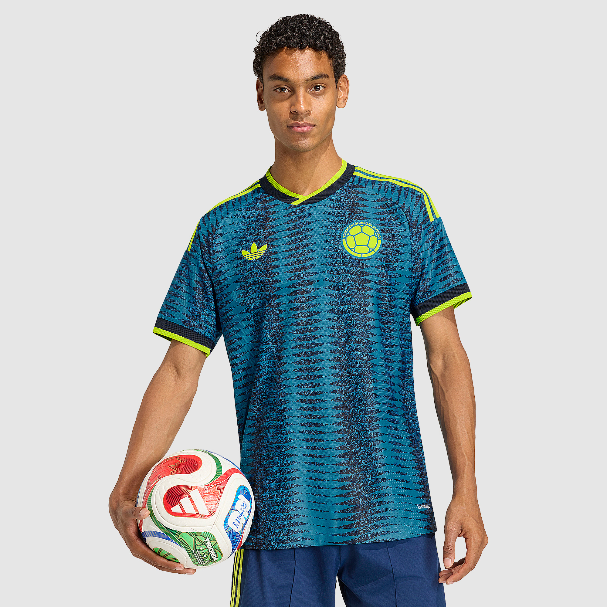 Adidas Originals Colombia 2026 Authentic Away Shirt Blue