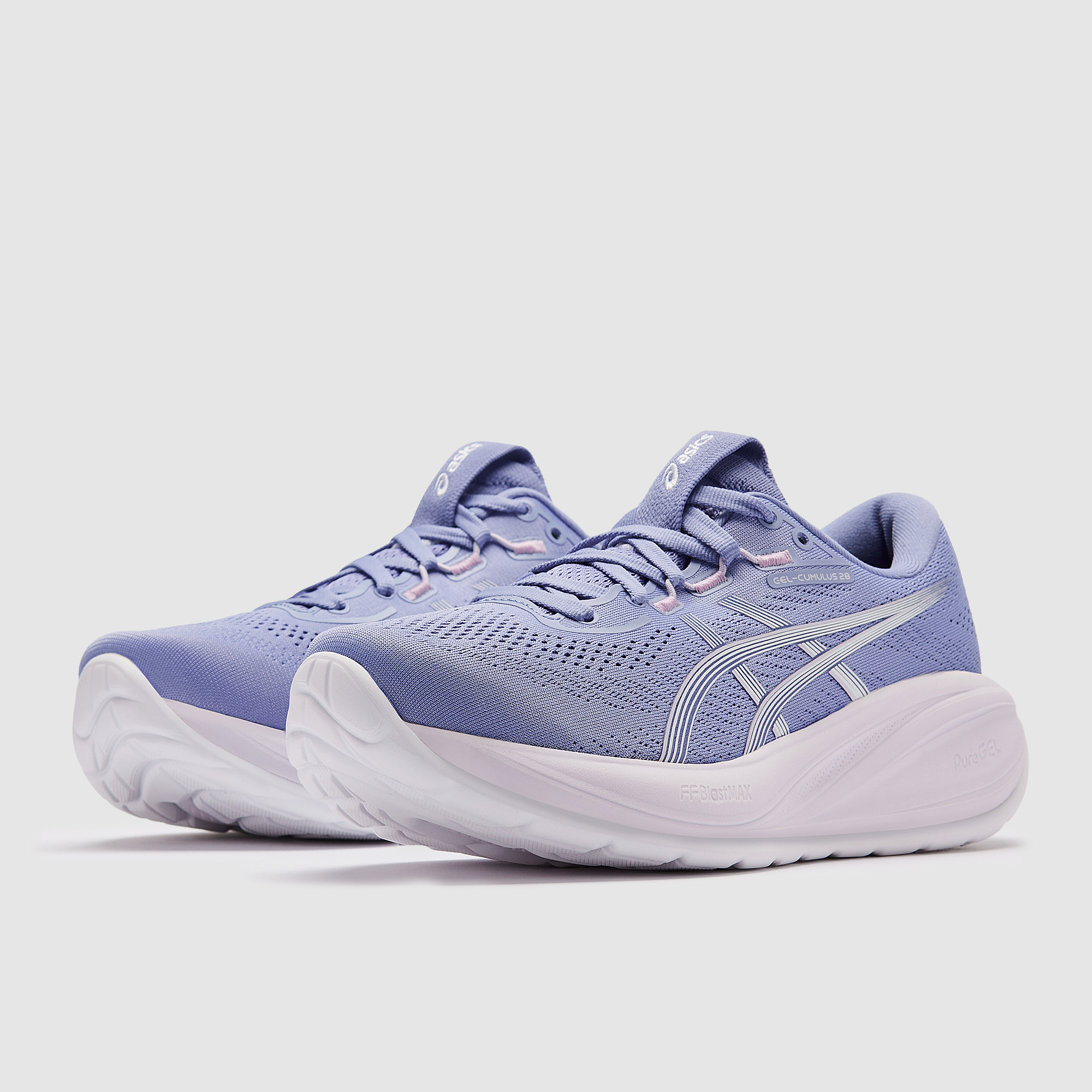 Asics Womens Gel Cumulus 28 Bluebell White Purple