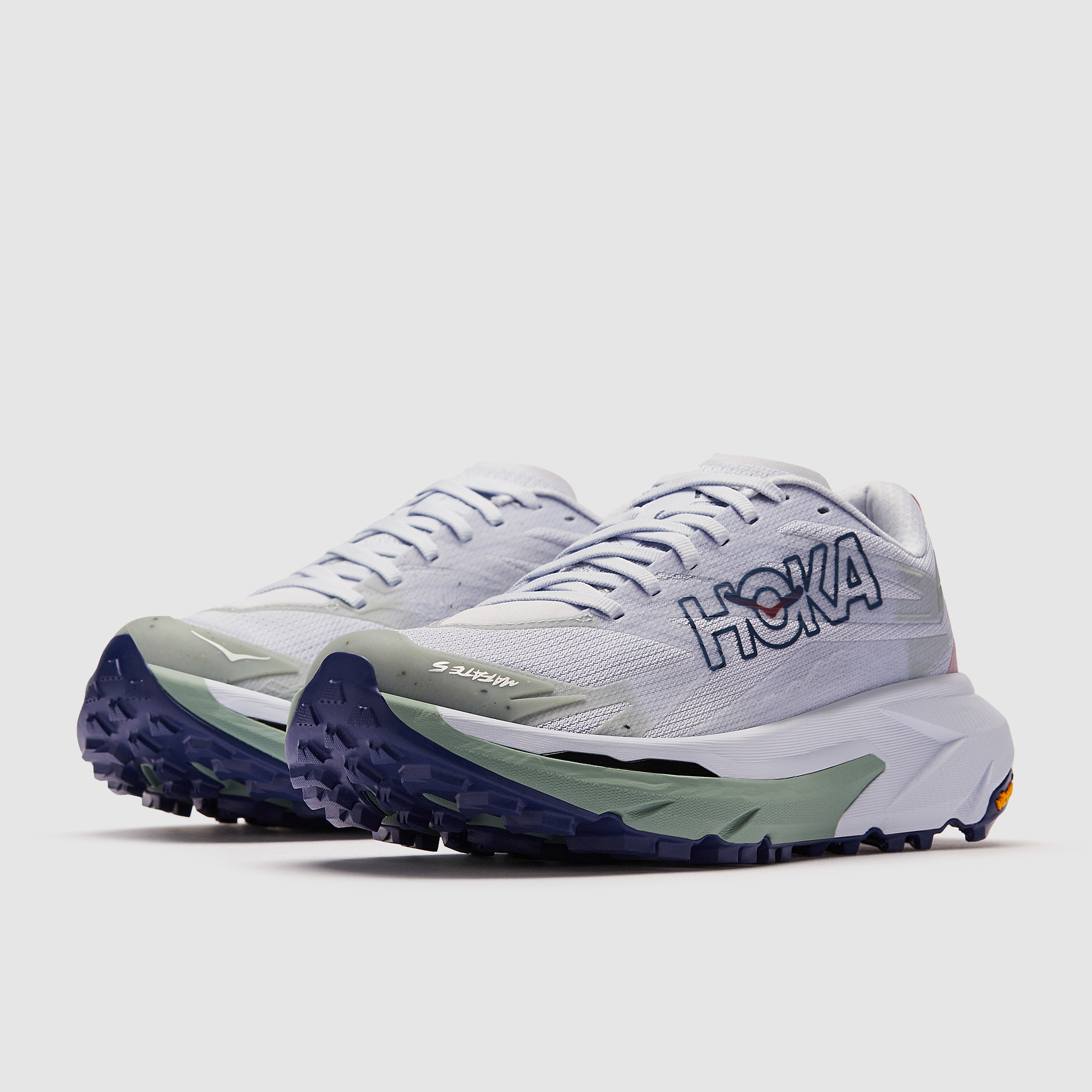 Hoka Womens Mafate 5 Ambient Rosemary Blue