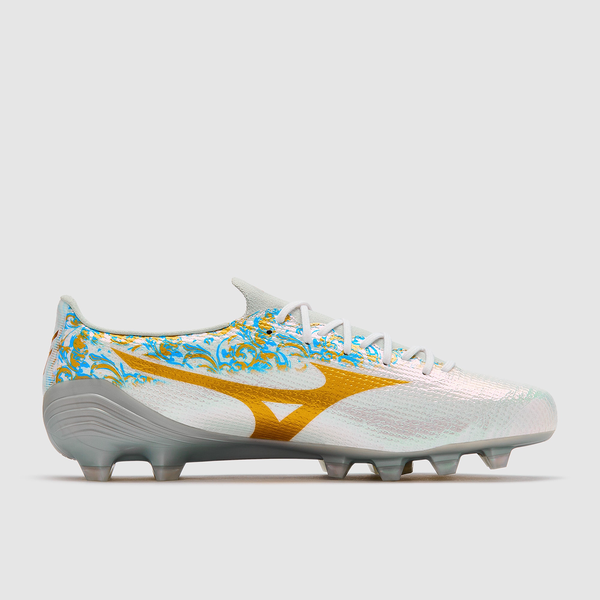 Mizuno Alpha III JF Made In Japan Firm Ground - White - Adult