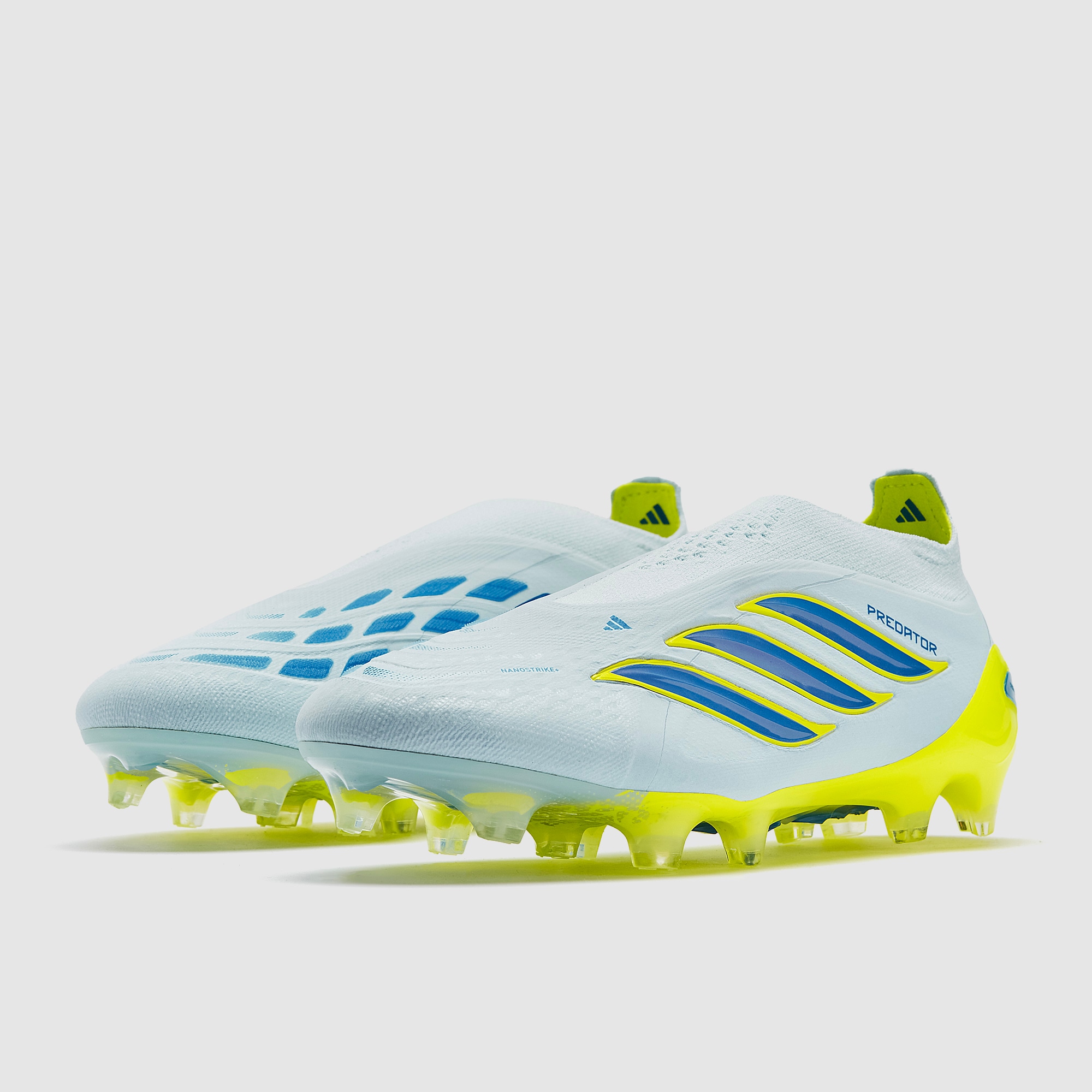 adidas Predator Elite Laceless Firm Ground - Crystal Sky/Ray Blue