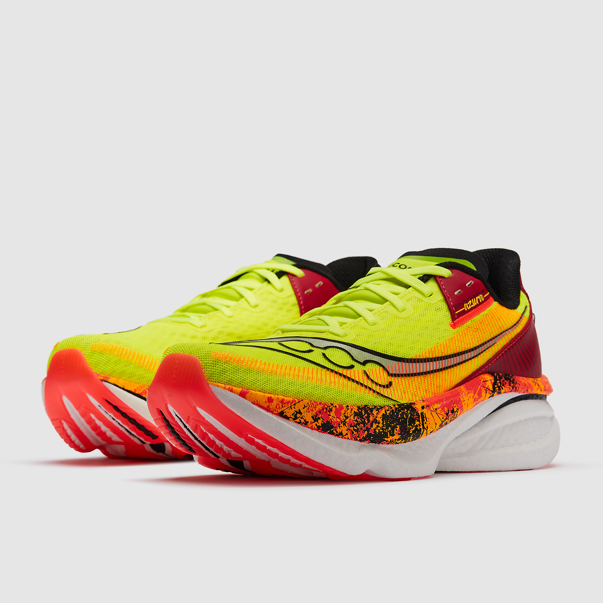 Saucony Womens Endorphin Azura Citron Black
