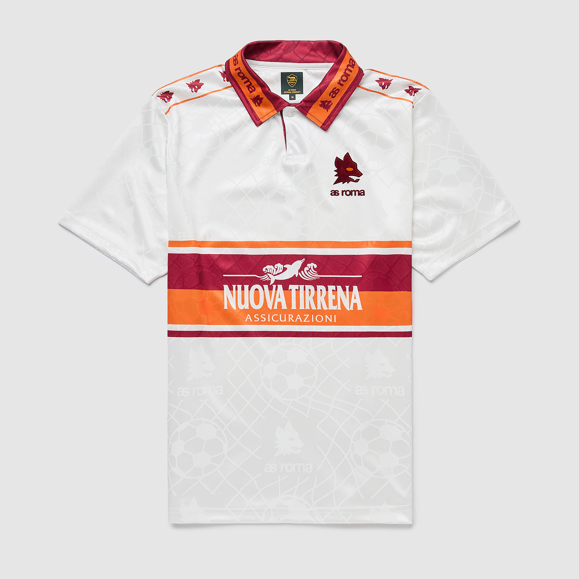 Copafootball Copa Football As Roma 1994 95 Retro Away Shirt White