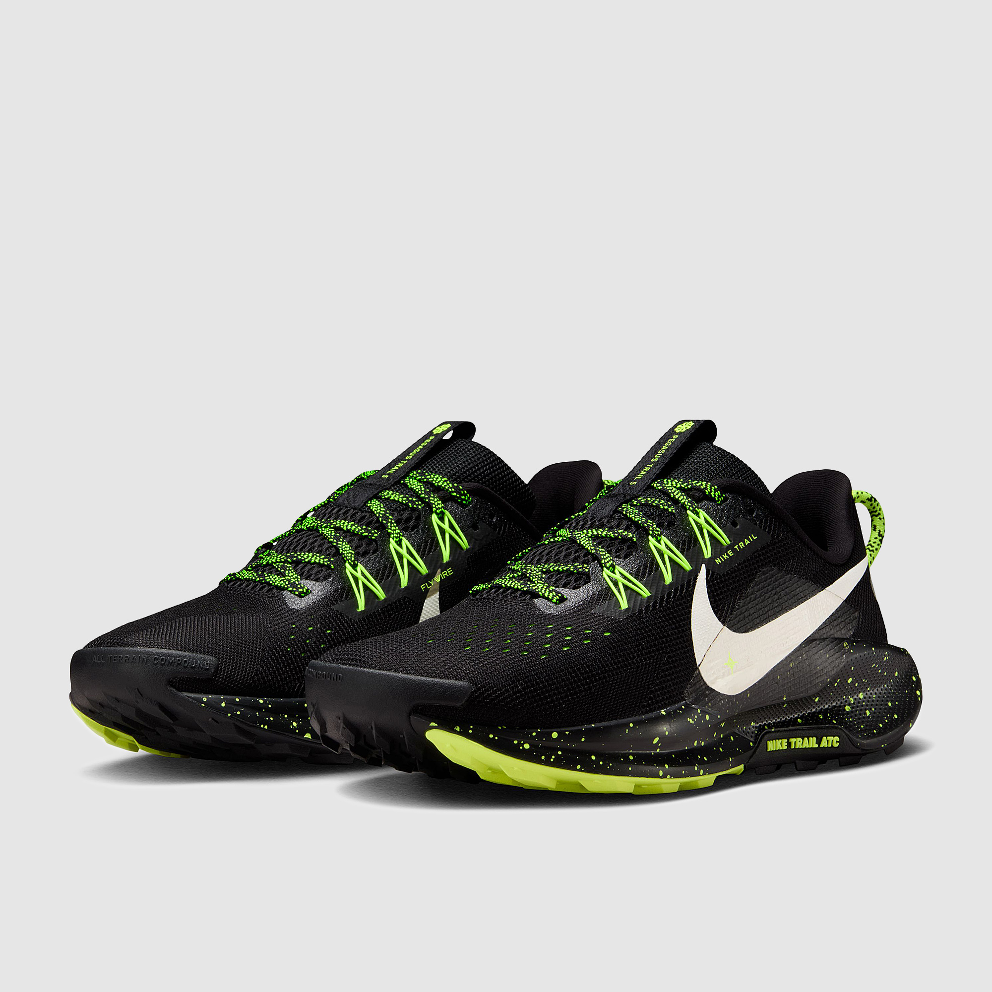 Nike Reactx Pegasus Trail 5 Phantom Volt Ice Black