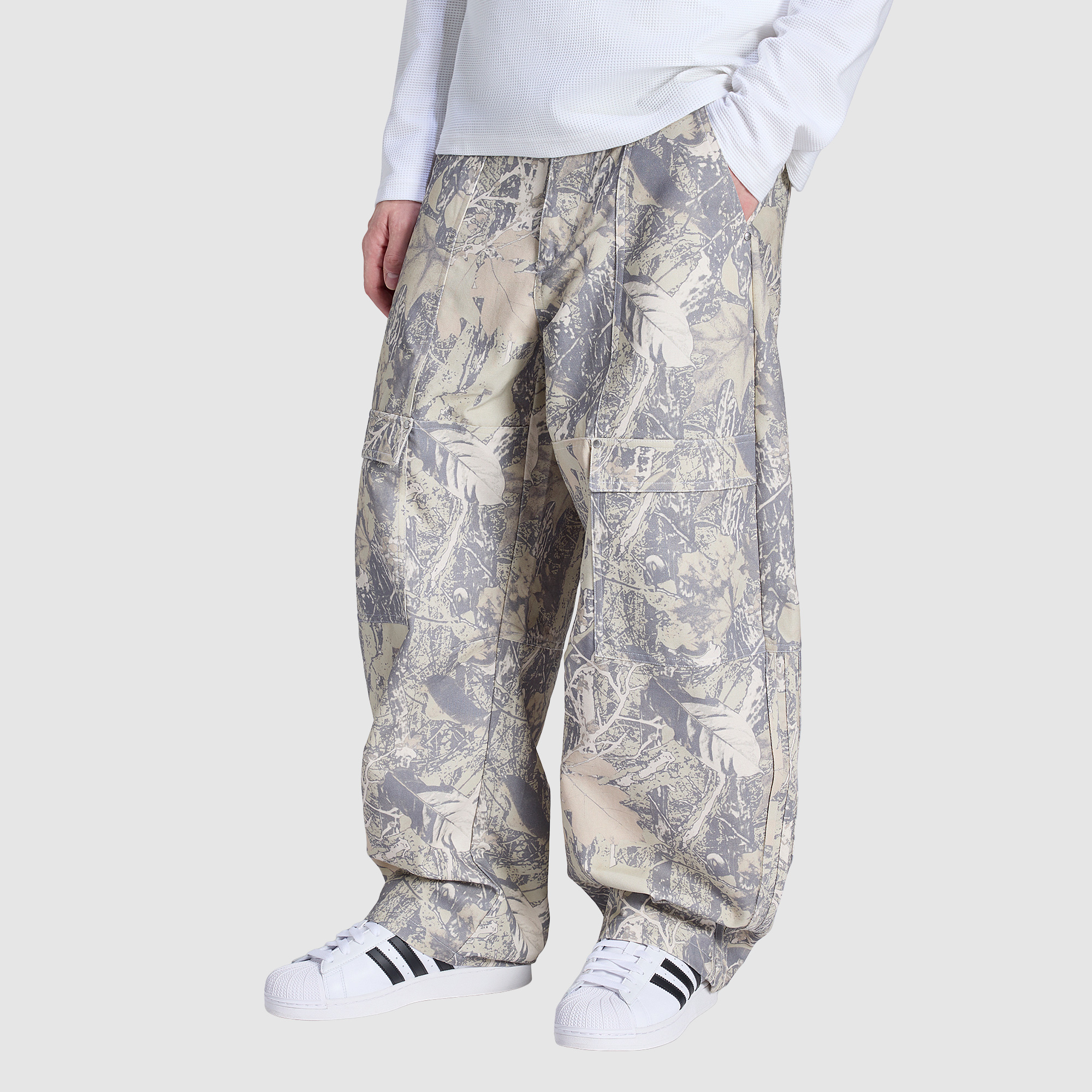 Adidas Originals Cargo Trousers Grey