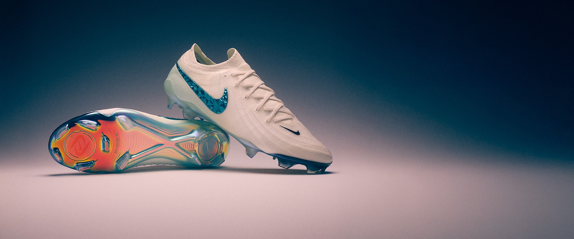 white multicolor nike