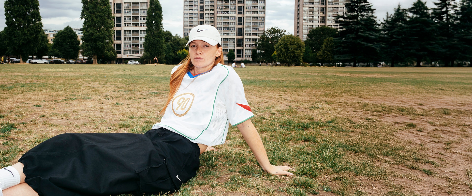 red white and blue nike outfit