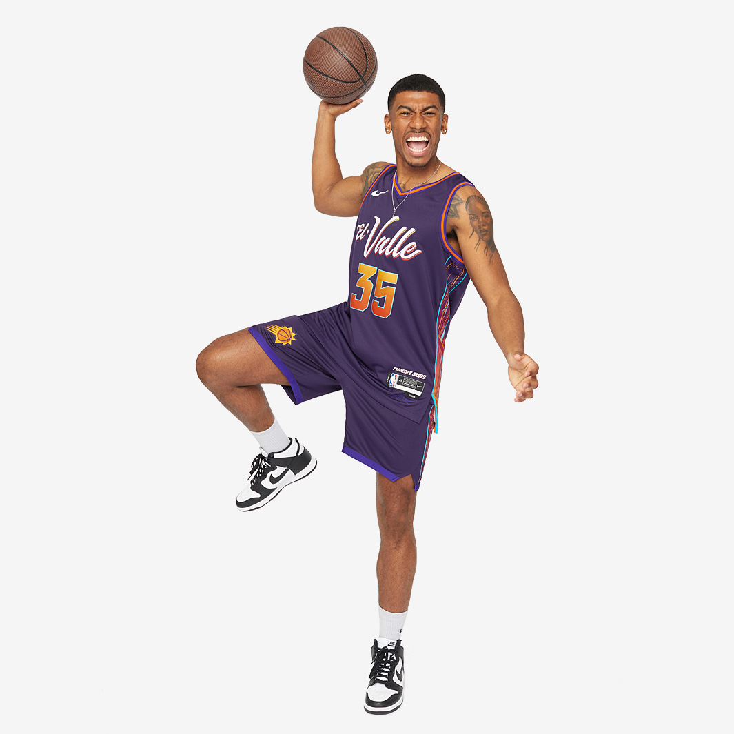 Maillot Phoenix Suns Kevin Durant #35 - Violet Taille L - Cousu Officiel NBA