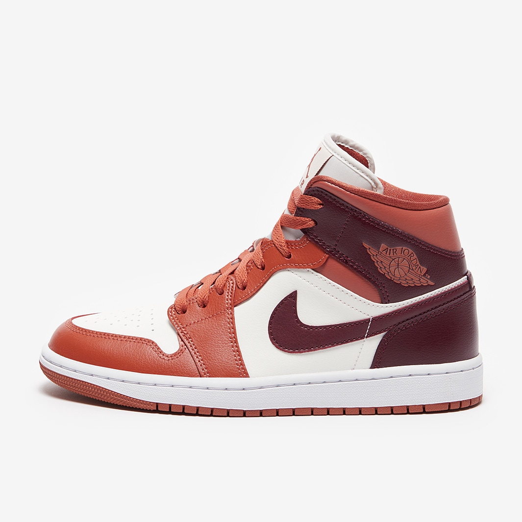 peach colored jordan 1