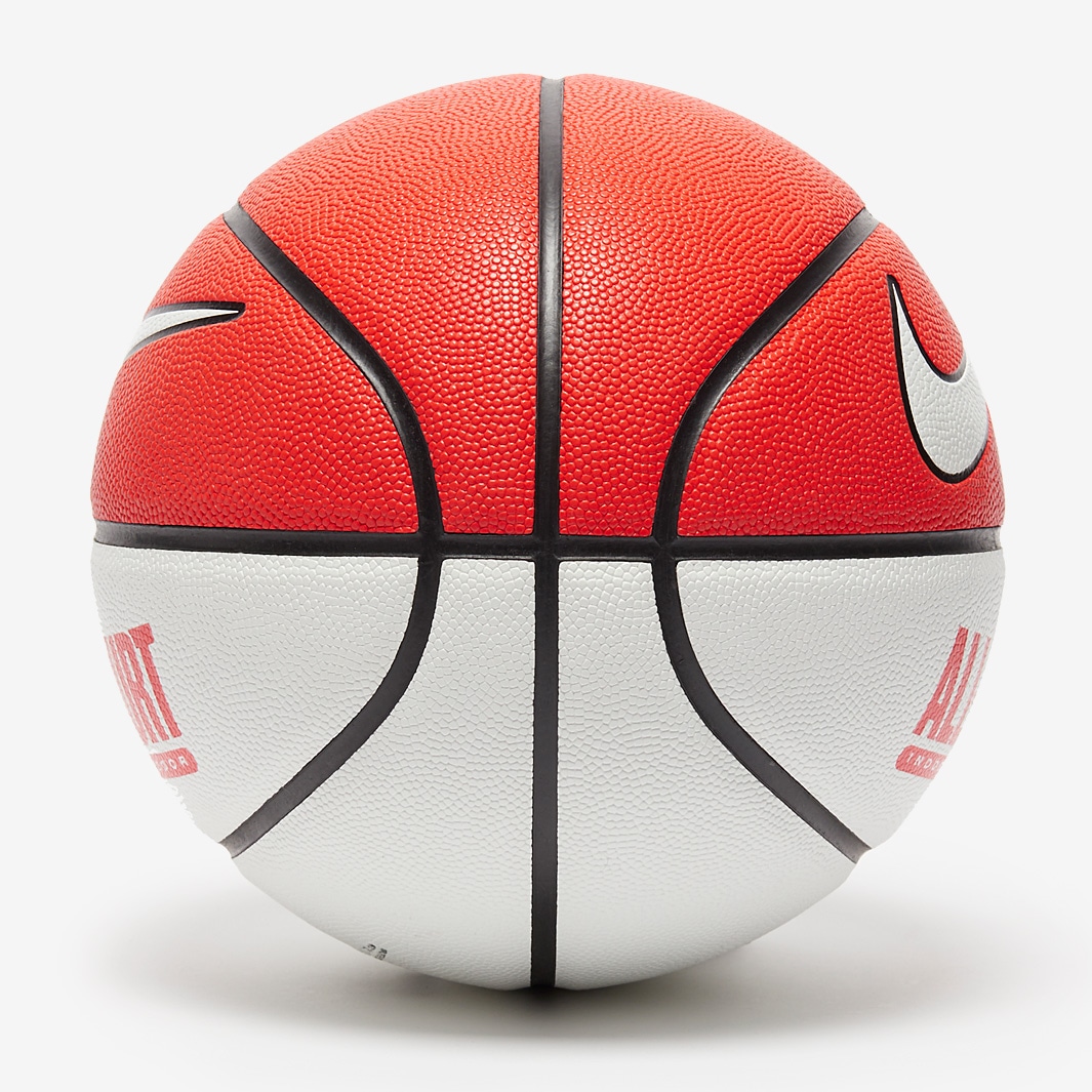 white nike basketball ball