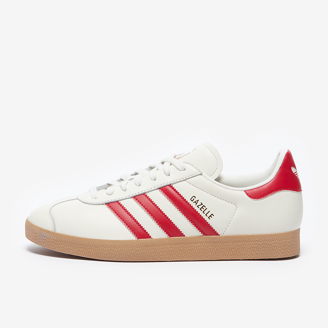 adidas Originals Gazelle Peru - Off White/Team Power Red/Gum - Trainers - Mens Shoes | Pro:Direct Soccer adidas Originals Gazelle Peru - Off White/Team Power Red/Gum - Trainers - Mens Shoes | Pro:Direct Soccer