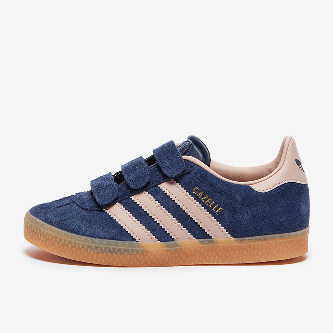 adidas Originals Younger Kids Gazelle (PS) - Indigo/Wonder Taupe/Gum 3 -  Trainers - Boys Shoes | Pro:Direct Soccer