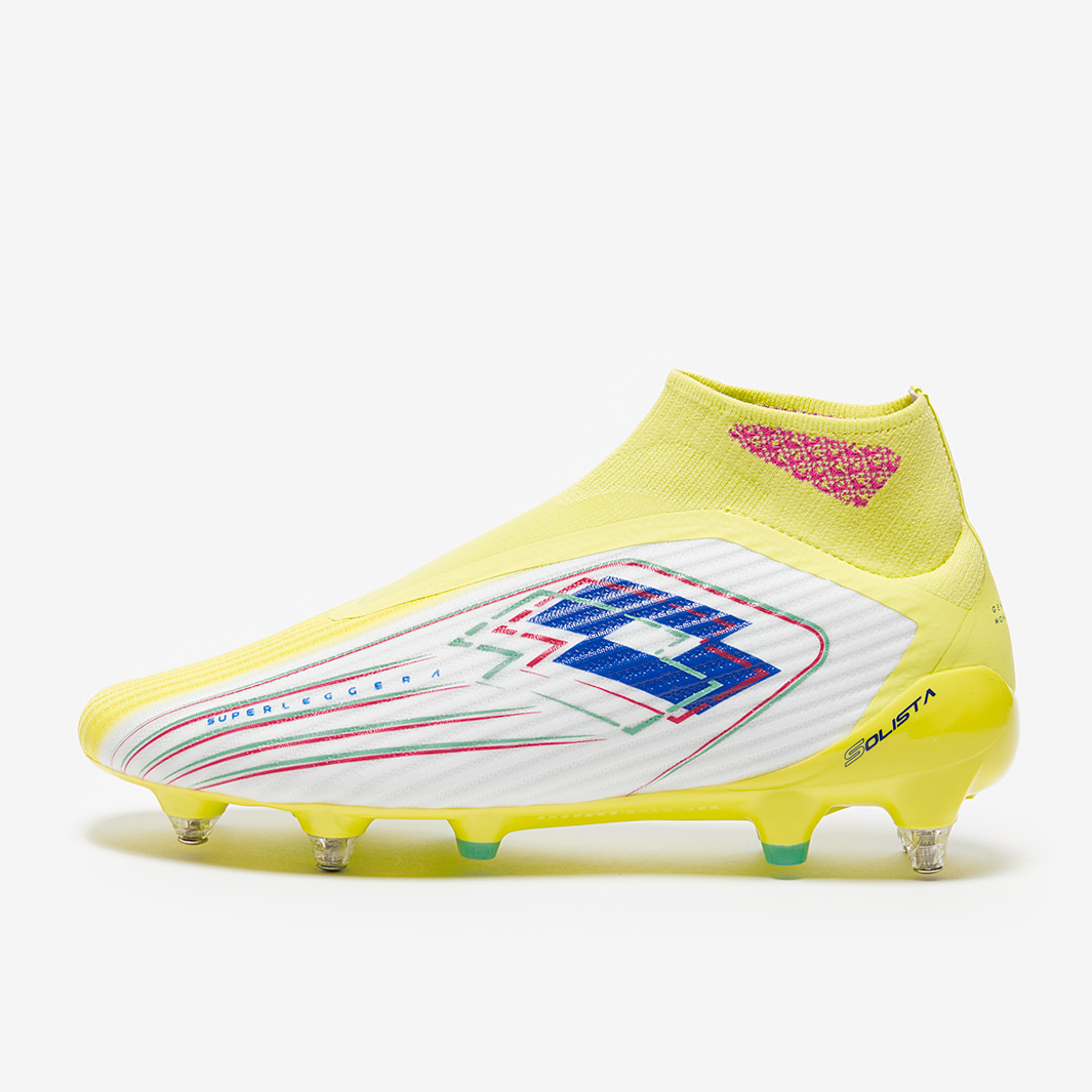 Chaussures De Football Lotto Solista 200 VIII FG - Taille US 8.5 - Très Douces, Neuves Sans Boîte
