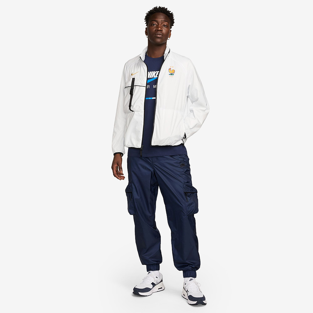 NIKE France 2024-25 フランス代表 ナイキ アンセムジャケット Nike France Dri-Fit Strike Anthem Jacket - Bright Blue/White