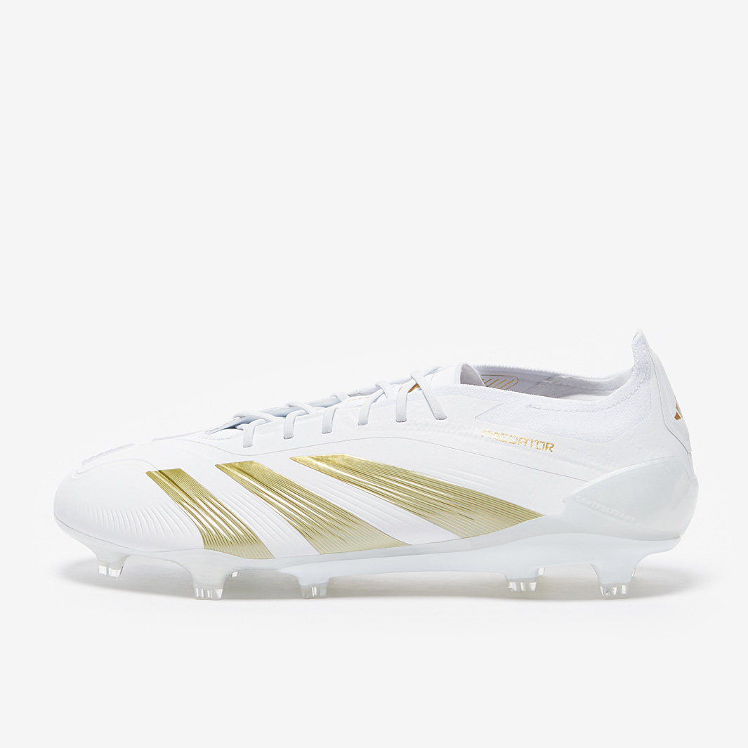アディダス adidas プレデターアブソリュートFG ホワイト/ゴールド