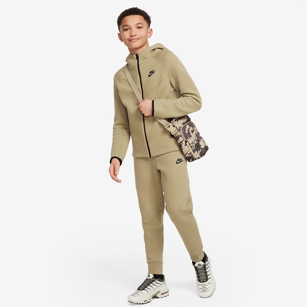 nike khaki zip hoodie