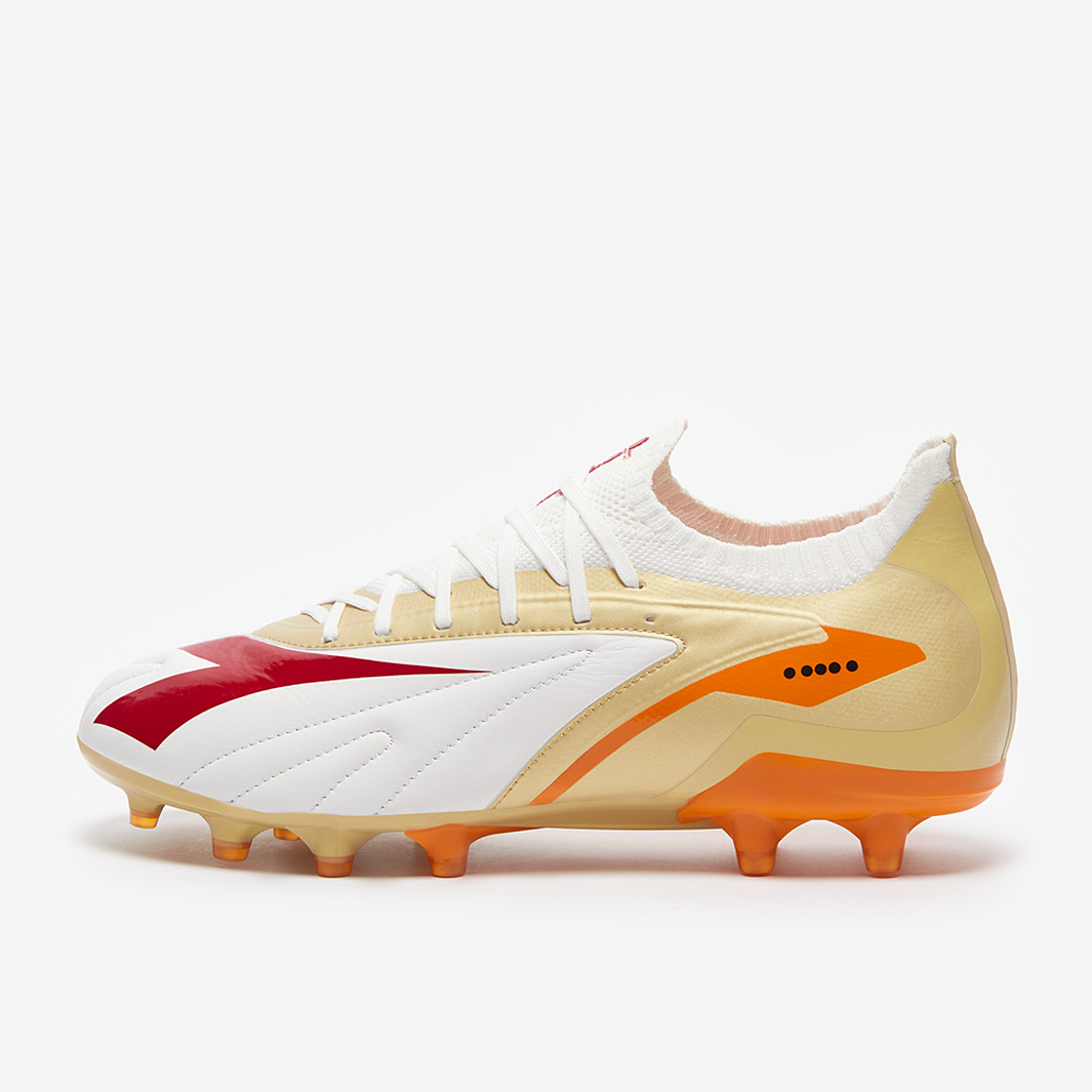 Crampons Diadora Pichichi 2 MDPU JR – Noir Et Orange – Taille 10 – Jeunesse (Neufs)