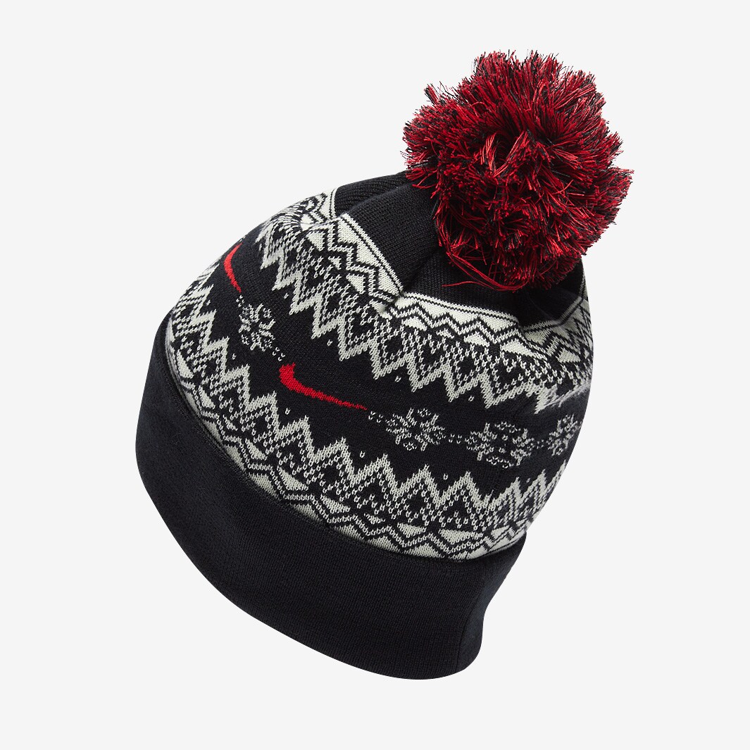 black and red nike cap
