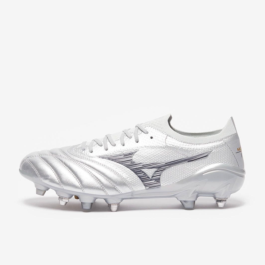 Mizuno Morelia Neo IV Beta Made in Japan SG - Galaxy Silver/Gold